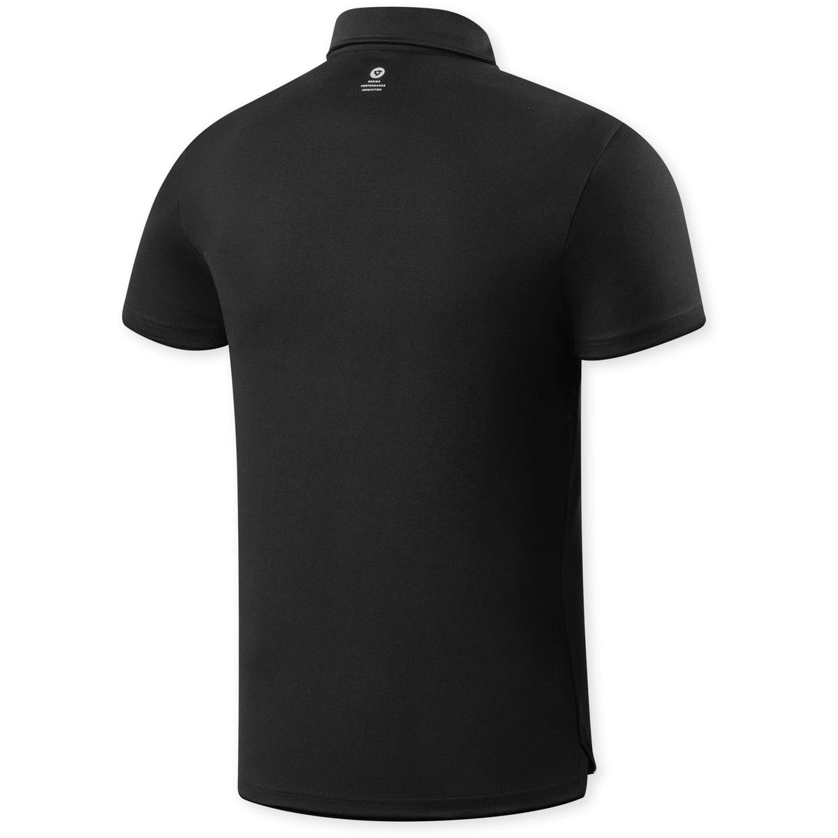 Revit Dax Polo T-Shirt Black back view