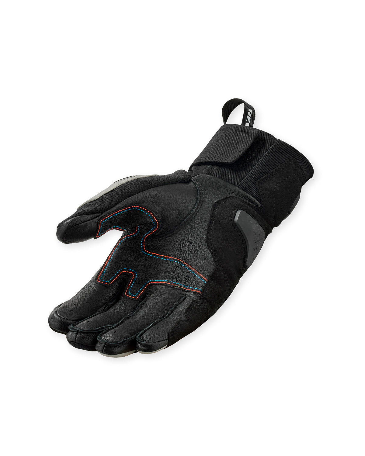 Revit Combustion Leather / Textile Gloves Black / Light Grey FREE UK Delivery, FREE 365 Day Returns - Moto Central