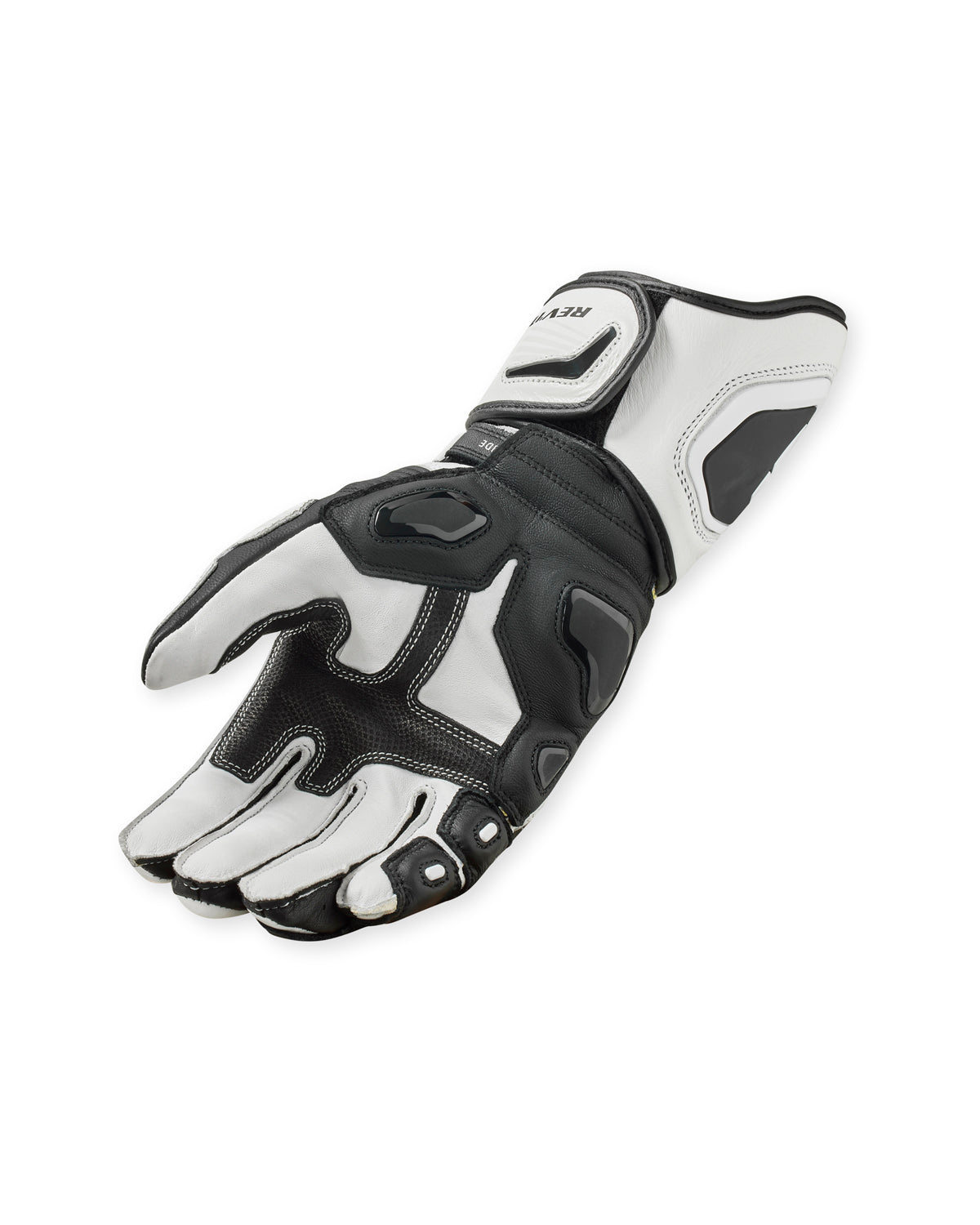 Revit Jerez 4 Leather Gloves White / Black FREE UK Delivery, FREE 365 Day Returns - Moto Central