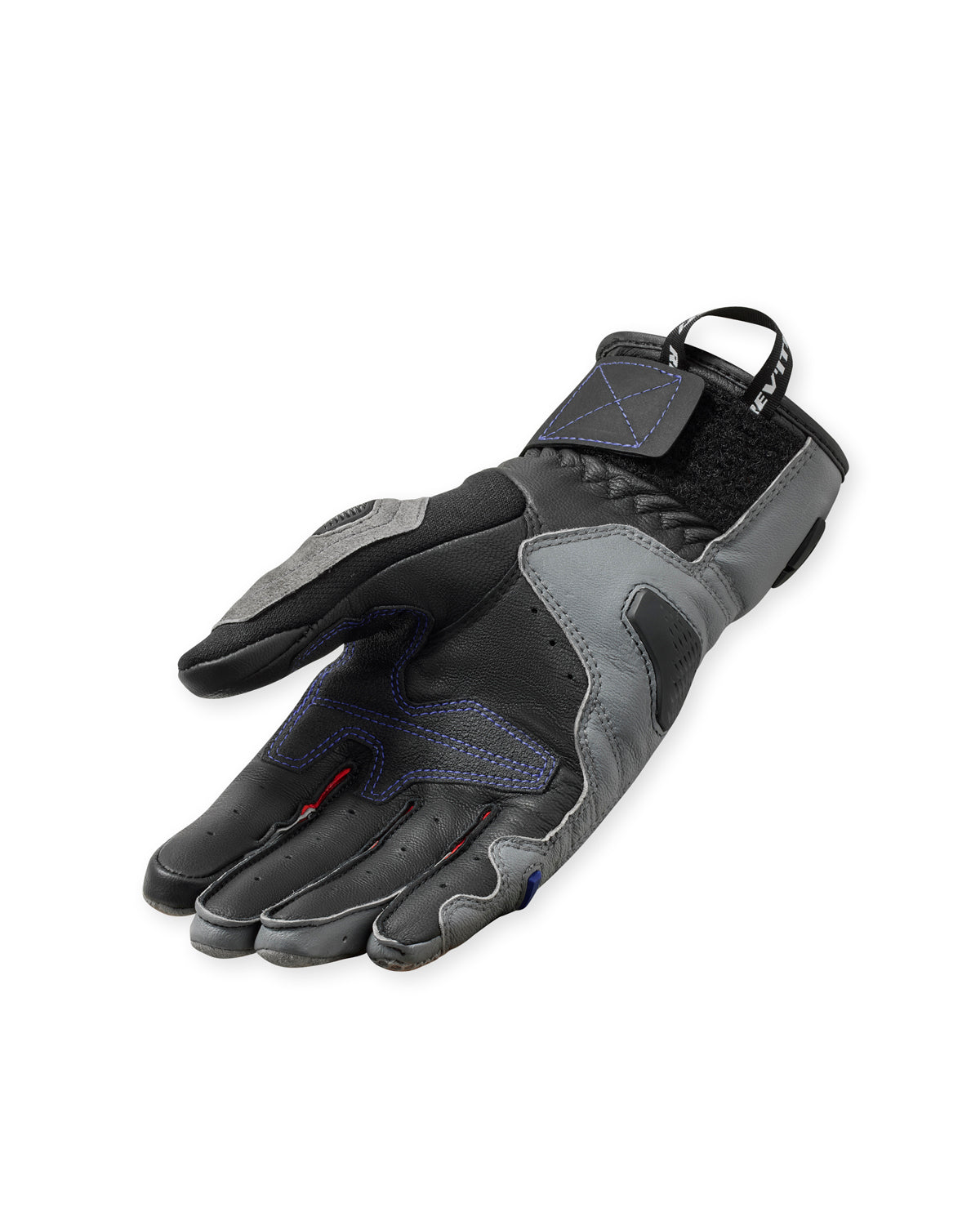 Revit Sand 5 Ladies Leather Gloves Grey / Red FREE UK Delivery, FREE 365 Day Returns - Moto Central