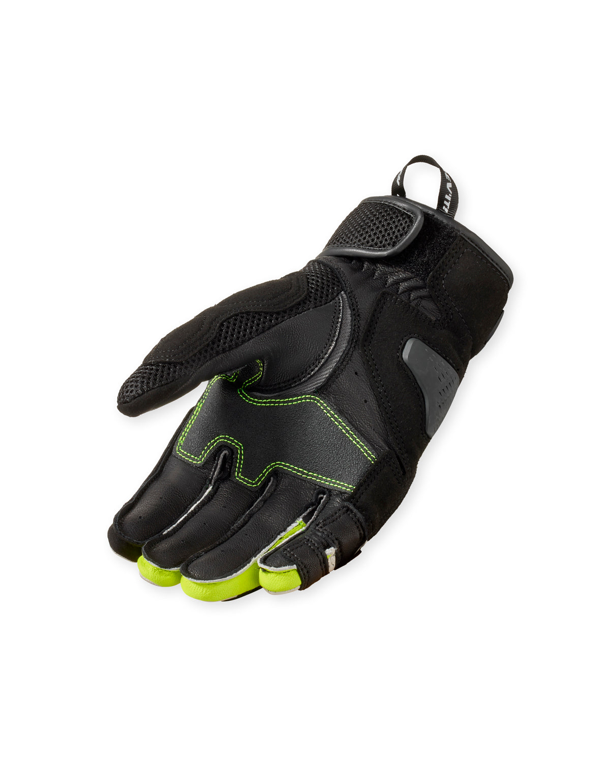 Revit Blaze Leather Gloves Light Grey / Neon Yellow FREE UK Delivery, FREE 365 Day Returns - Moto Central