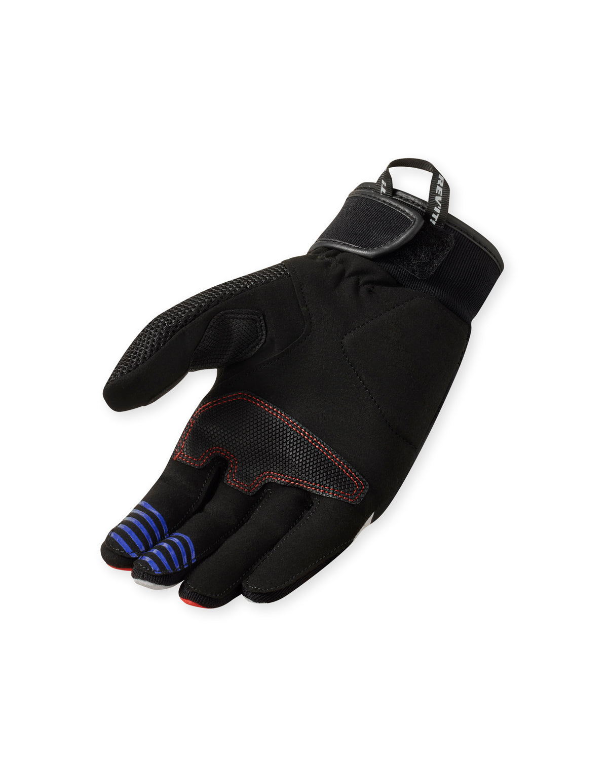Revit Surge Textile Gloves Black / Red FREE UK Delivery, FREE 365 Day Returns - Moto Central