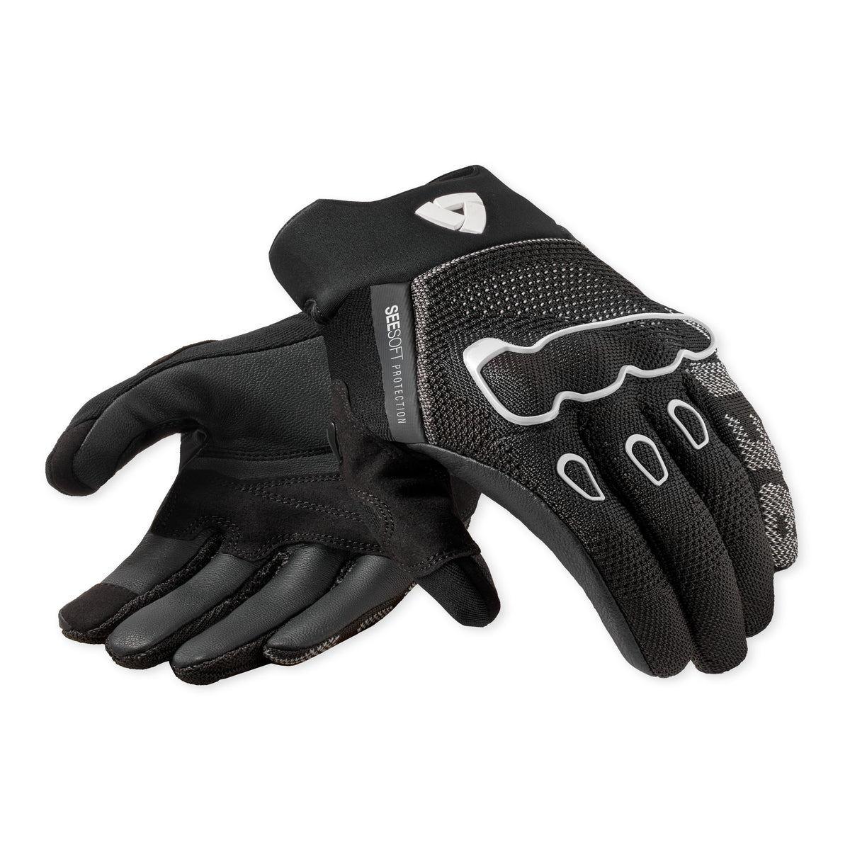 Revit Hyperspeed 3 Gloves Black / White FREE UK Delivery, FREE 365 Day Returns | Moto Central