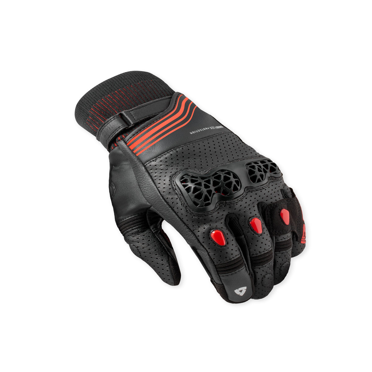 Revit Positron Gloves Black / Red FREE UK Delivery, FREE 365 Day Returns | Moto Central
