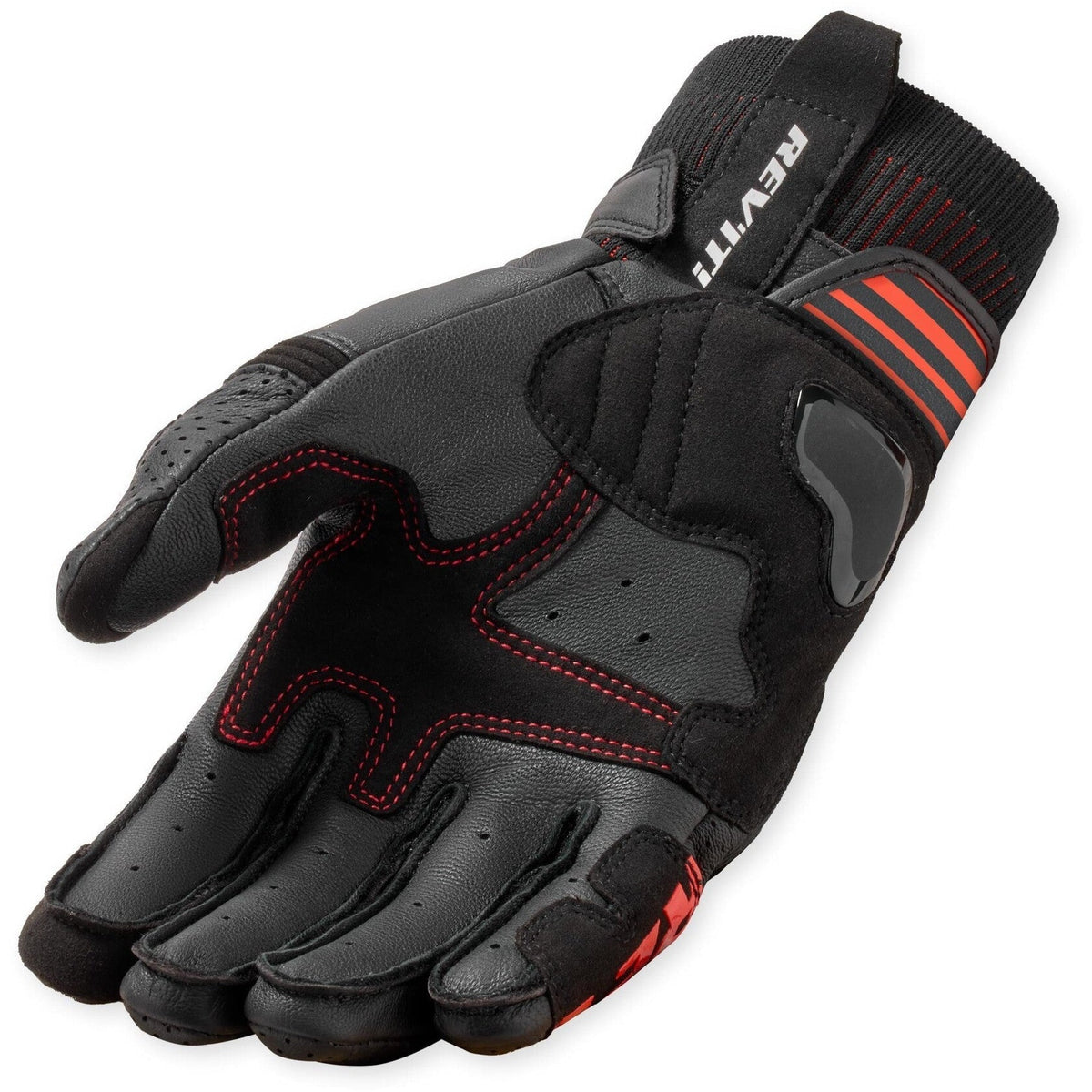 Revit Positron Gloves Black / Red palm view