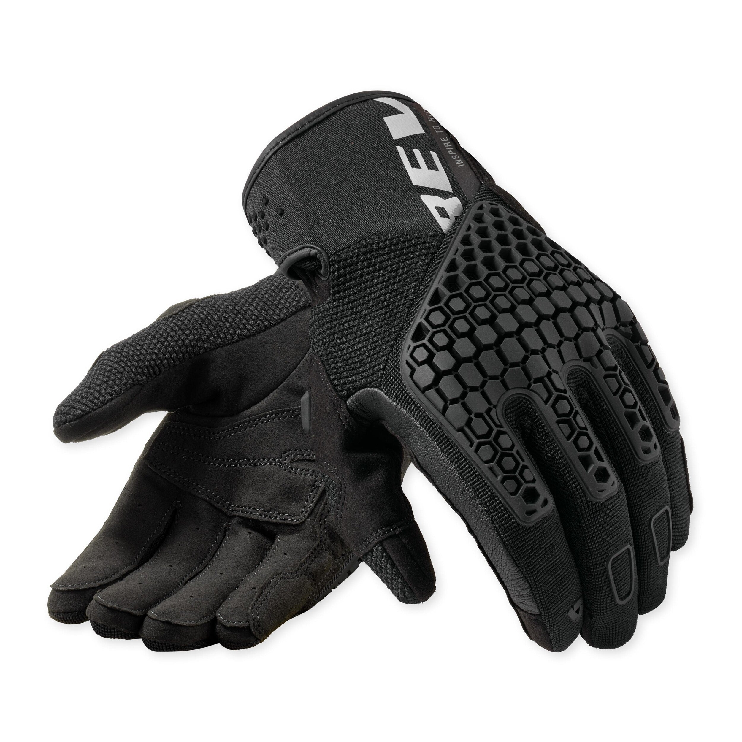 Revit Mangrove 2 Gloves Black front view