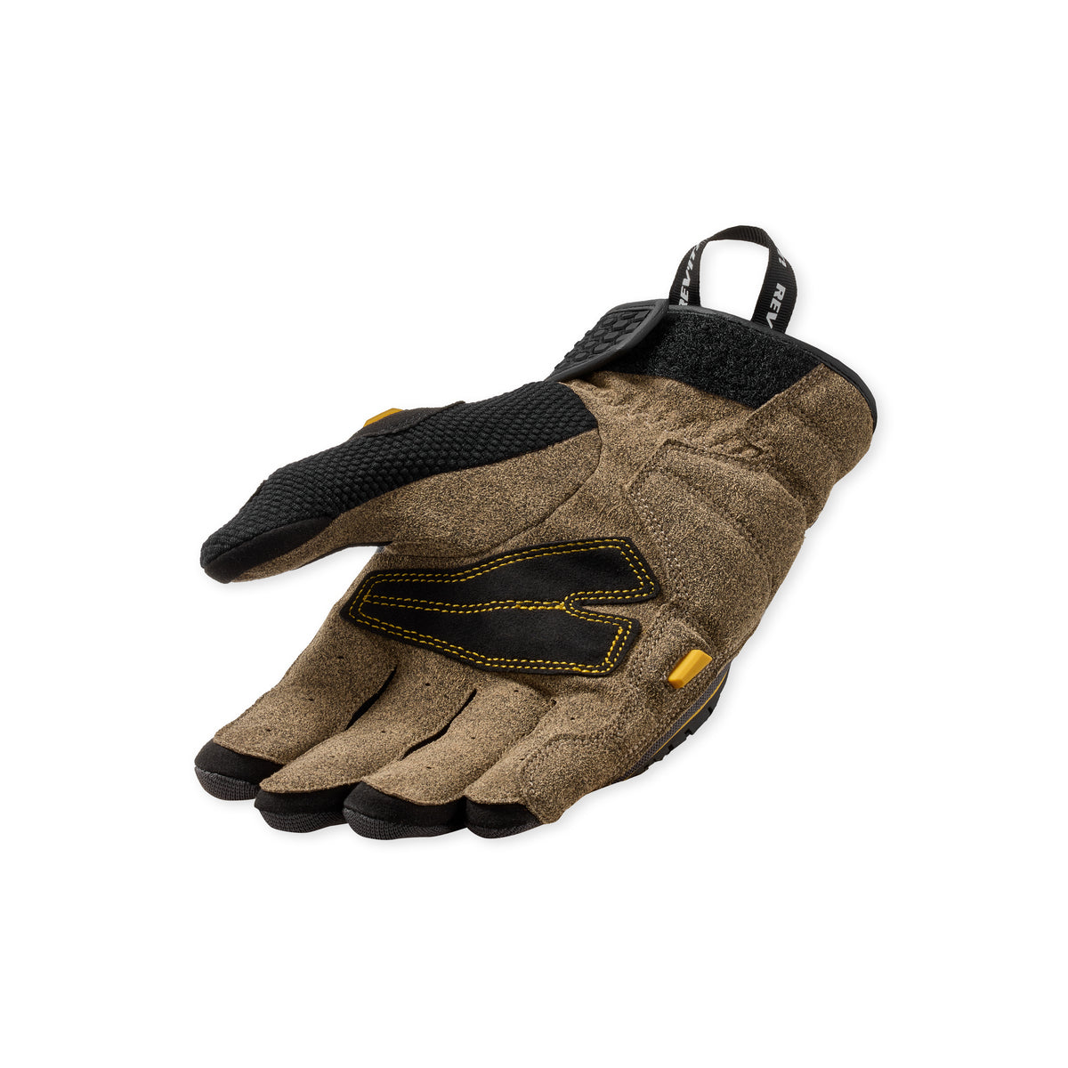 Revit Mangrove 2 Gloves Black / Ocher Yellow FREE UK Delivery, FREE 365 Day Returns | Moto Central