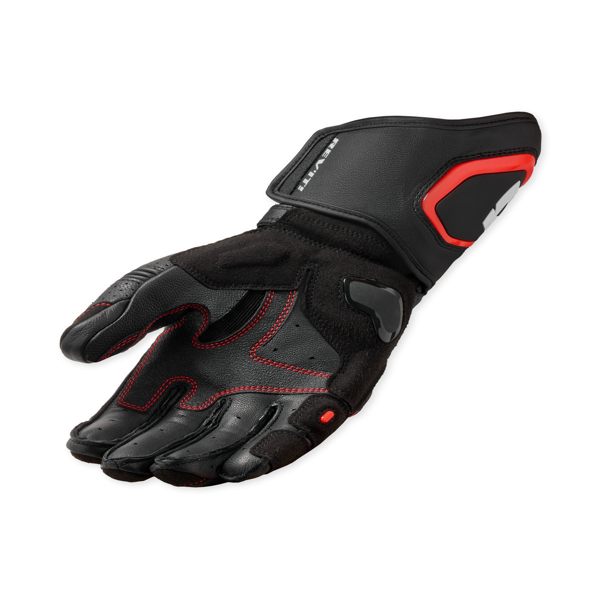 Revit Argon 3 Gloves Black / Neon Red FREE UK Delivery, FREE 365 Day Returns | Moto Central