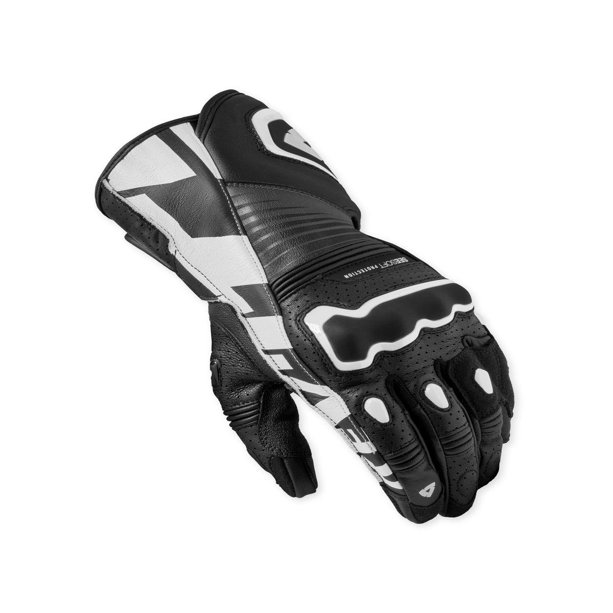 Revit Argon 3 Gloves Black / White FREE UK Delivery, FREE 365 Day Returns | Moto Central