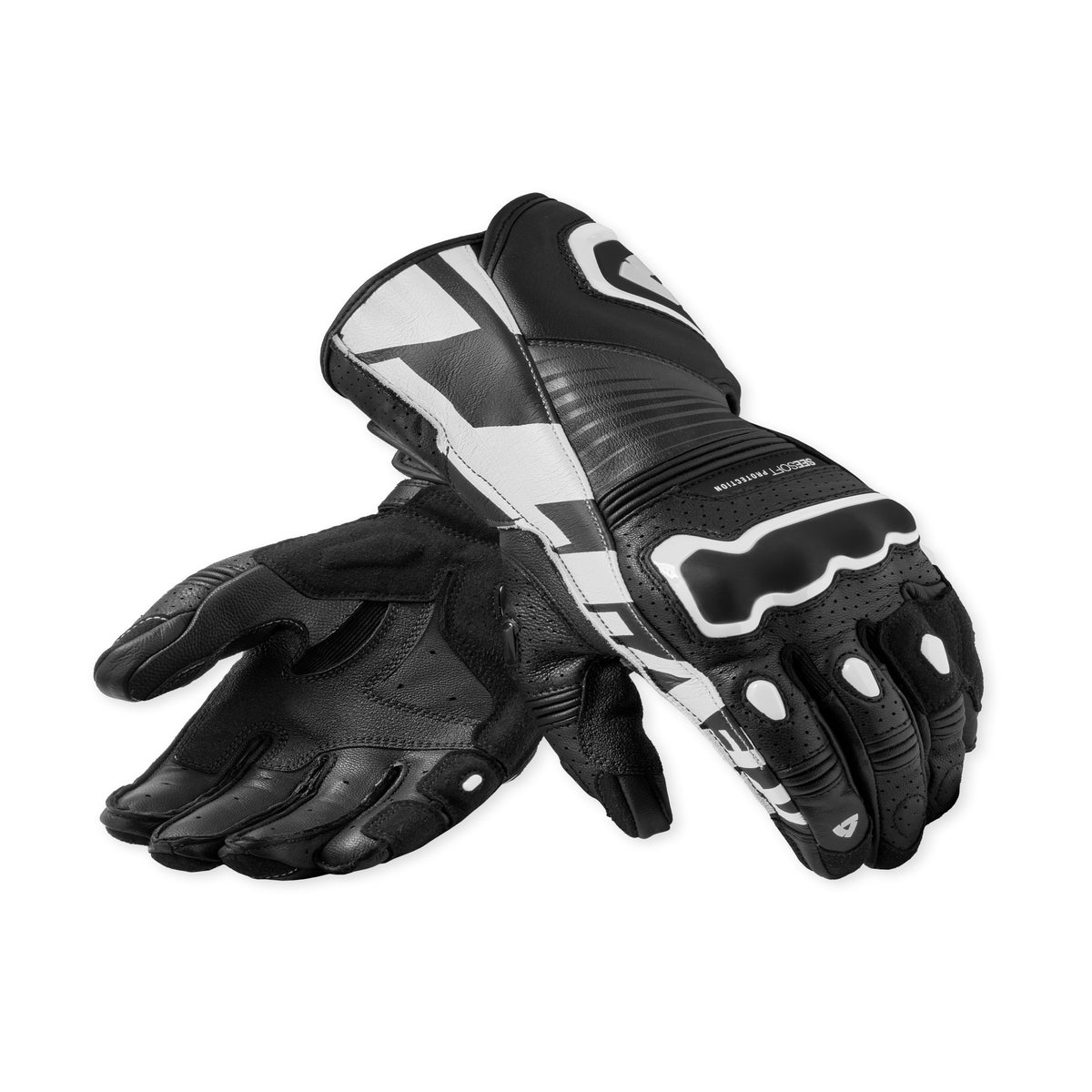 Revit Argon 3 Gloves Black / White FREE UK Delivery, FREE 365 Day Returns | Moto Central