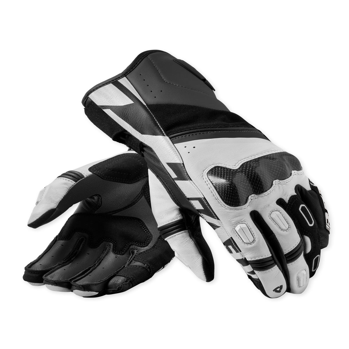 Revit RSR 5 Gloves Black / White FREE UK Delivery, FREE 365 Day Returns | Moto Central