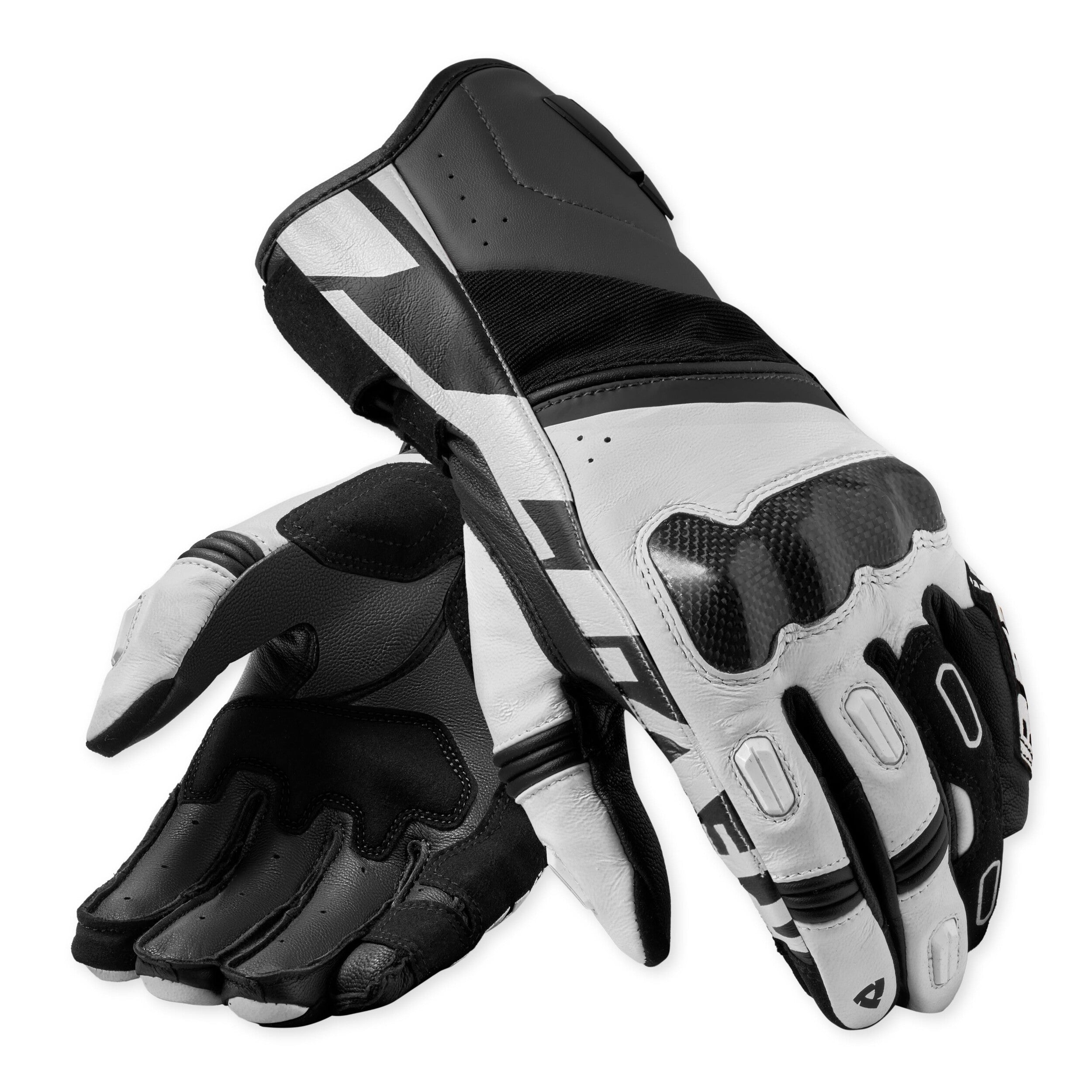 Revit RSR 5 Gloves Black / White front view