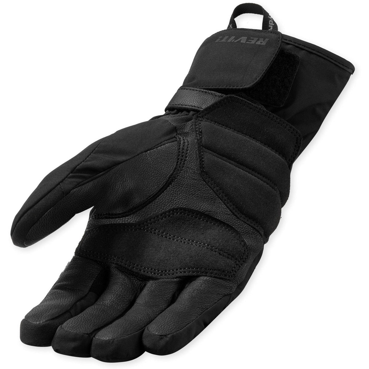 Revit Convergent H2O Gloves Black palm view