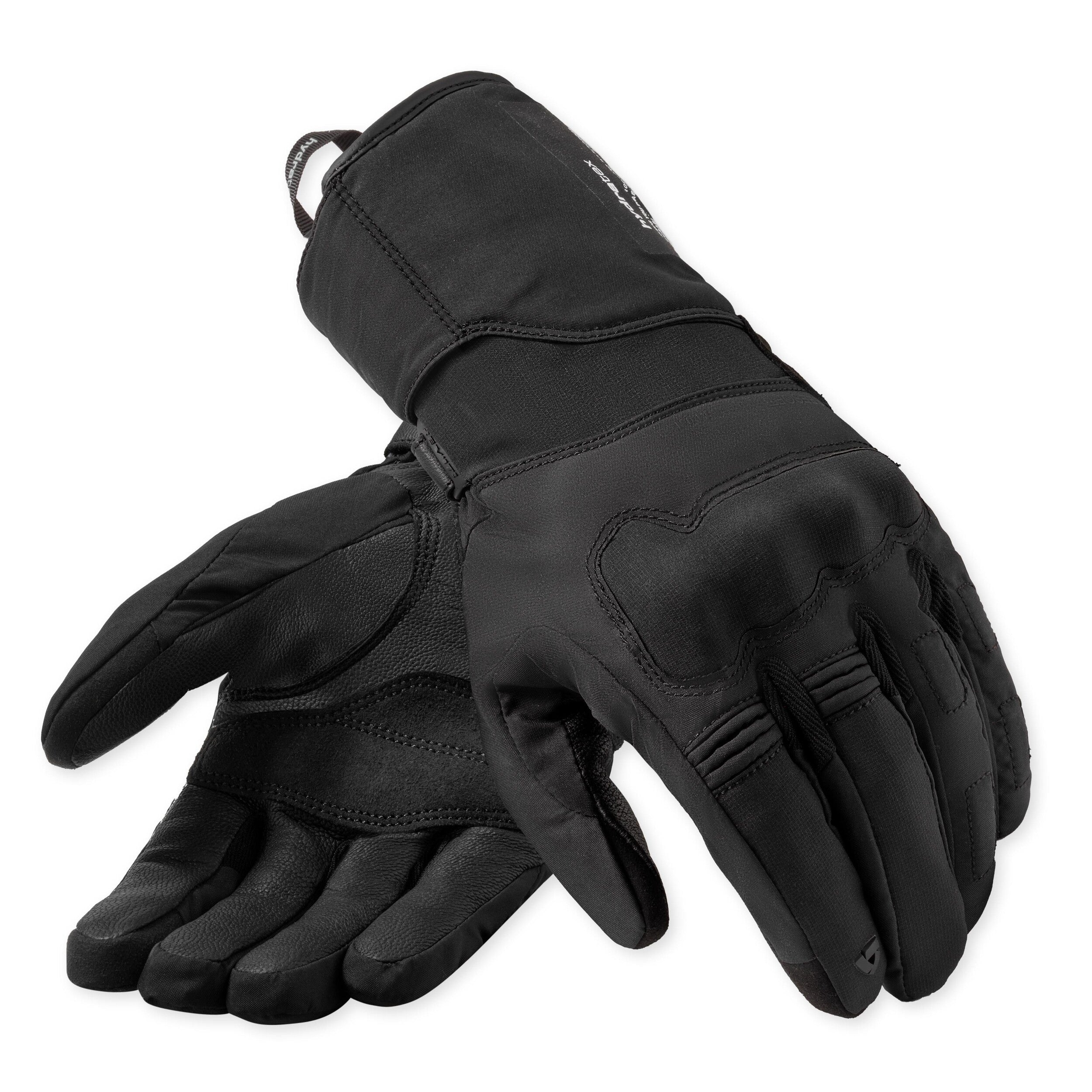 Revit Convergent H2O Gloves Black front view