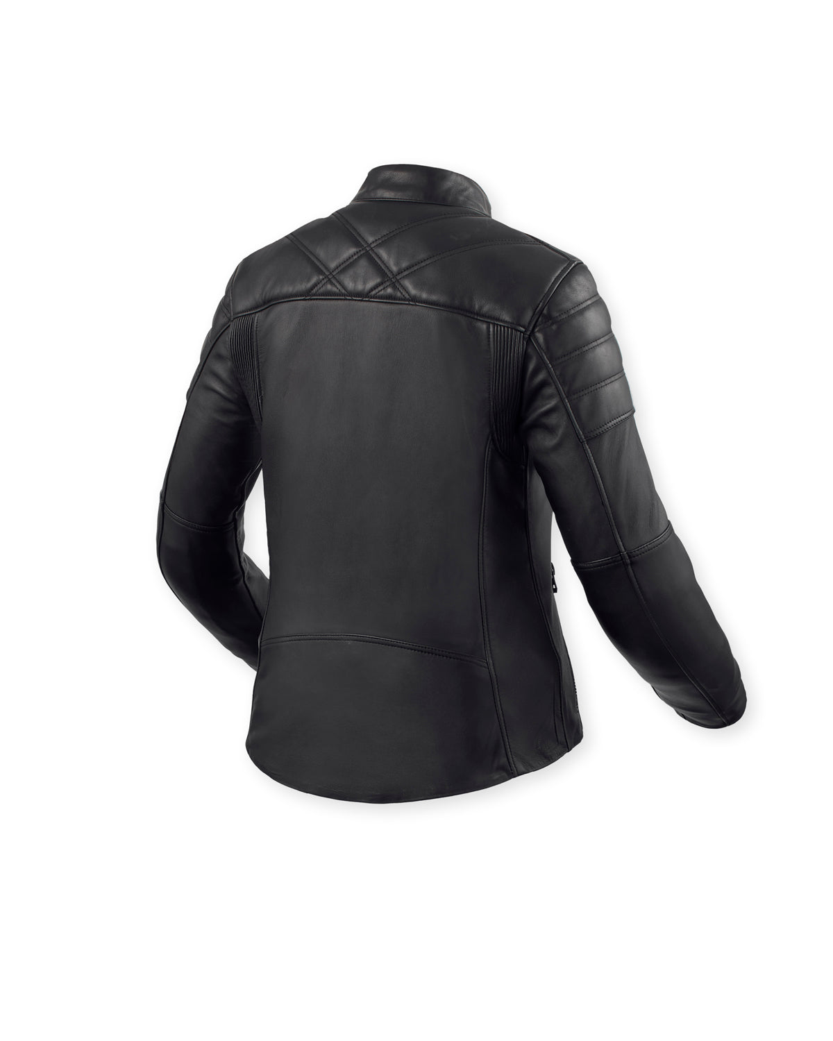 Revit London Ladies Leather Jacket Black FREE UK Delivery, FREE 365 Day Returns - Moto Central