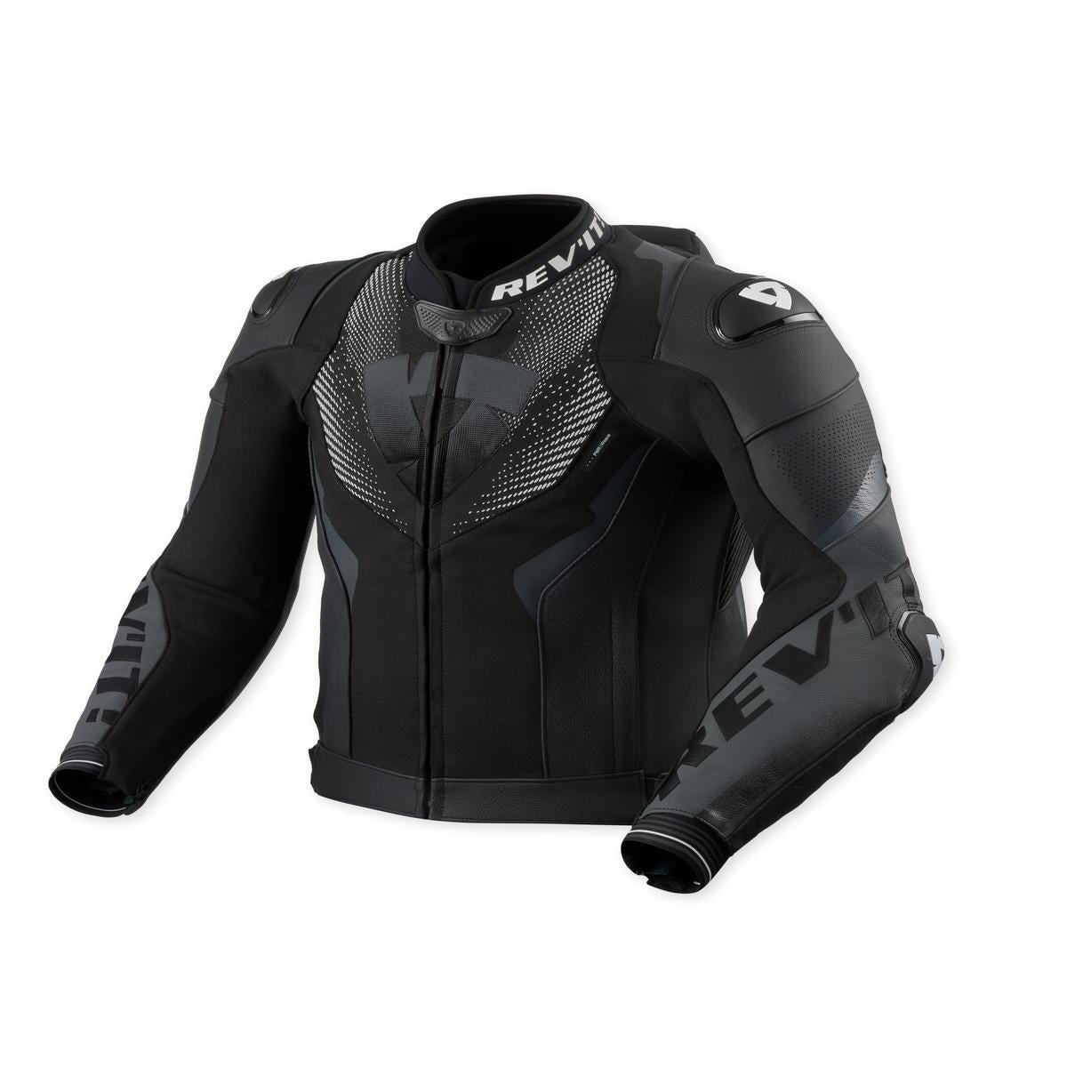 Revit Hyperspeed 3 Pro Leather Jacket Black / Anthracite FREE UK Delivery, FREE 365 Day Returns | Moto Central