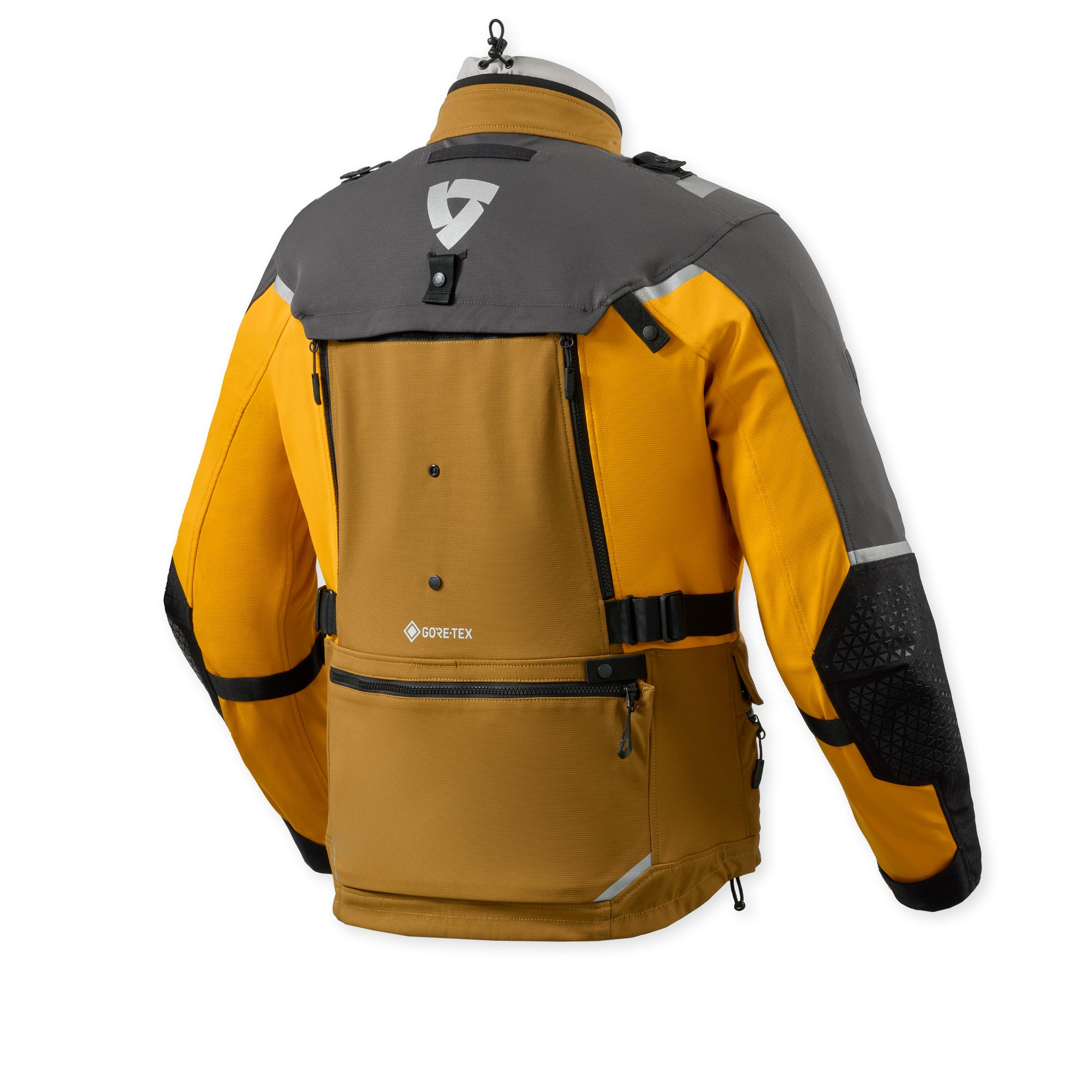 Revit Defender 4 Gore-Tex Jacket Black / Ocher Yellow