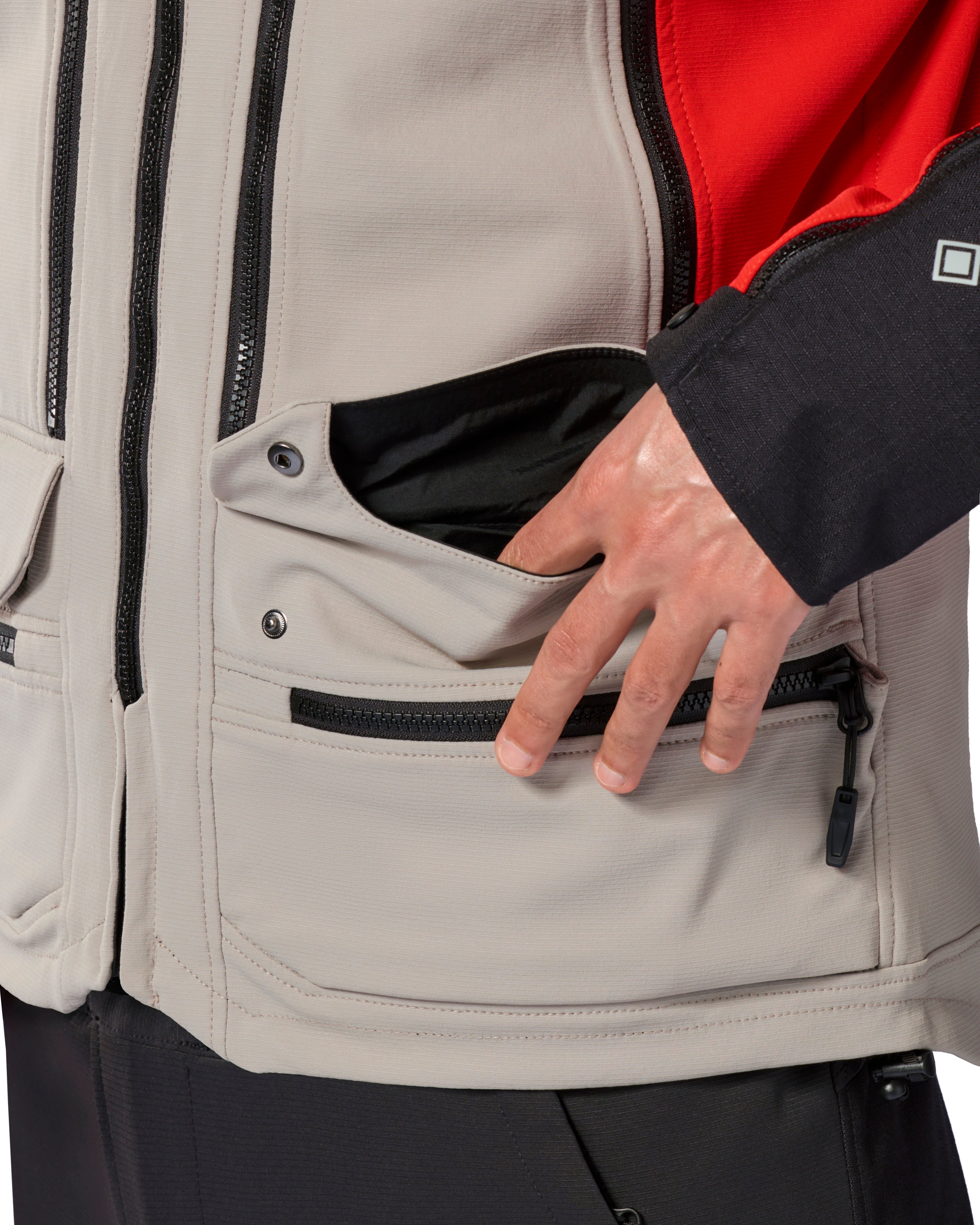 Revit Defender 4 Gore-Tex Jacket Anthracite / Red