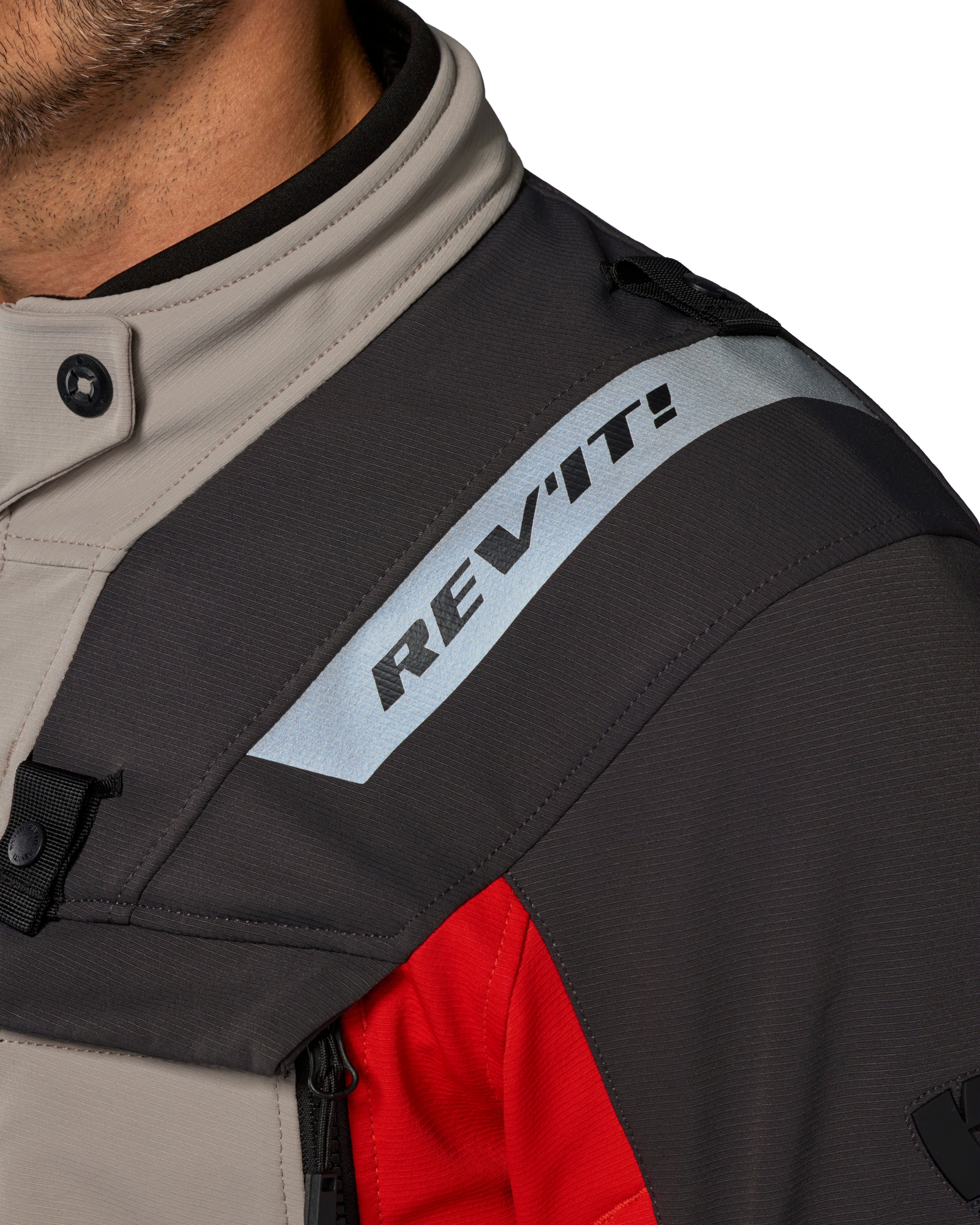 Revit Defender 4 Gore-Tex Jacket Anthracite / Red