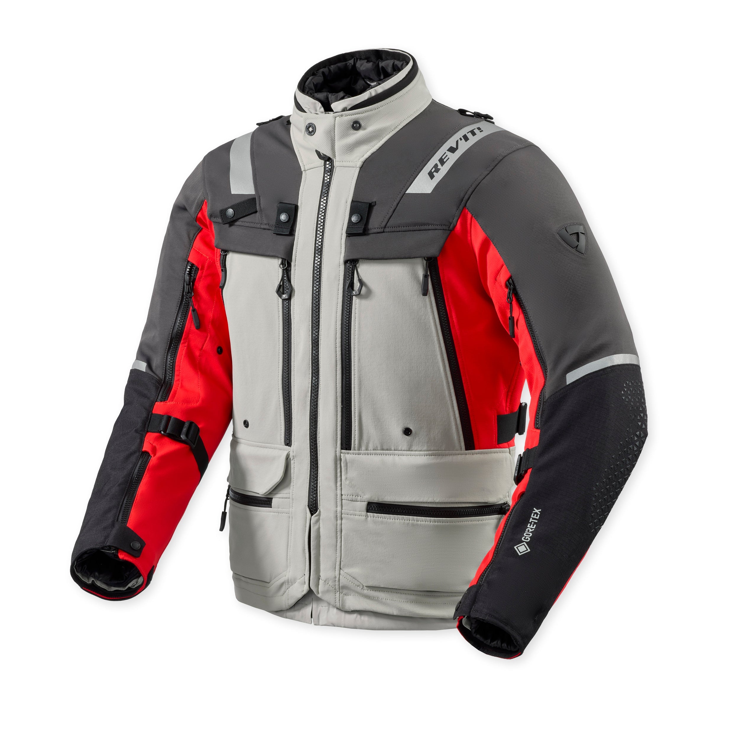 Revit Defender 4 Gore-Tex Jacket Anthracite / Red