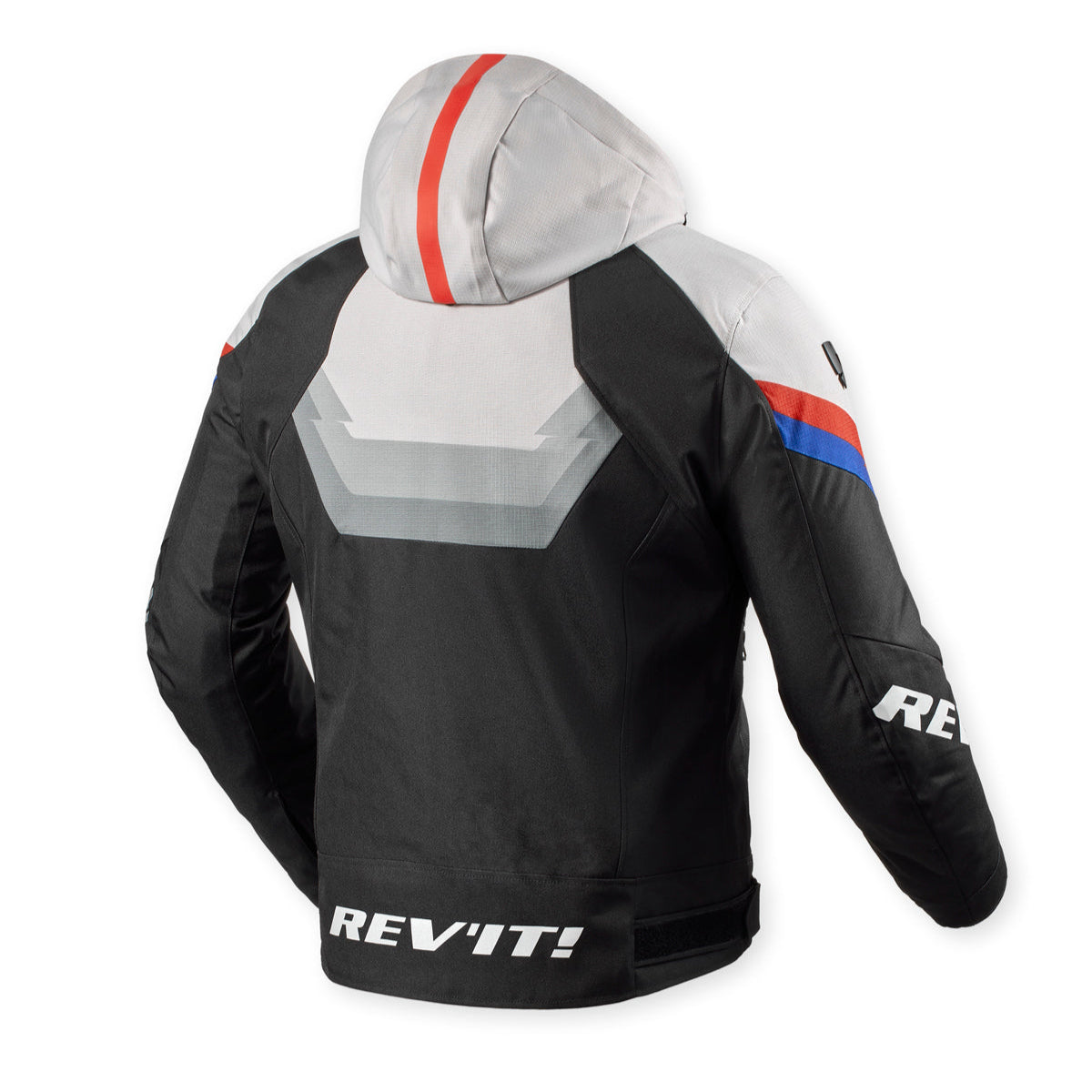Revit Quantum 3 H2O Textile Jacket Black / Light Grey FREE UK Delivery, FREE 365 Day Returns - Moto Central