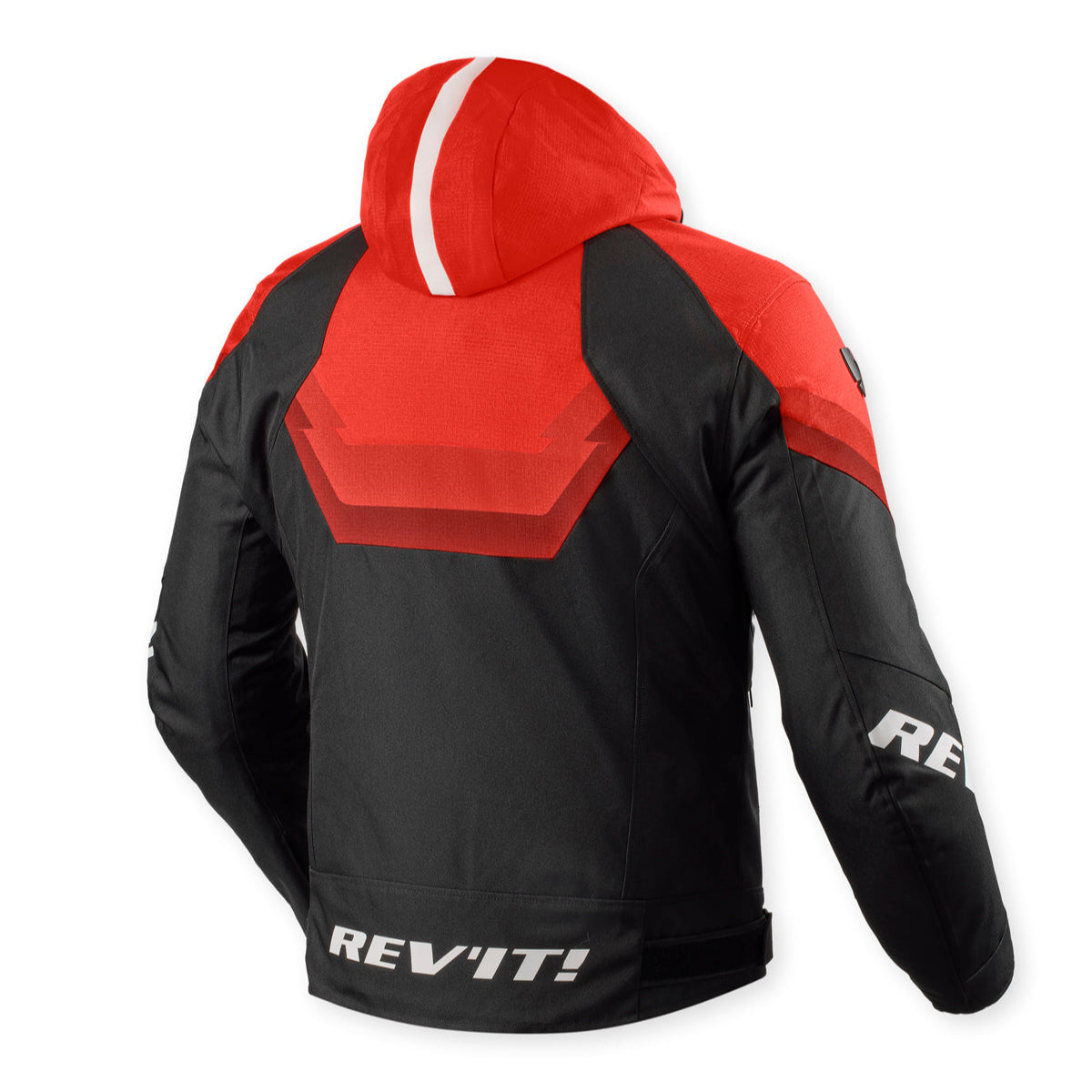 Revit Quantum 3 H2O Textile Jacket Black / Red FREE UK Delivery, FREE 365 Day Returns - Moto Central