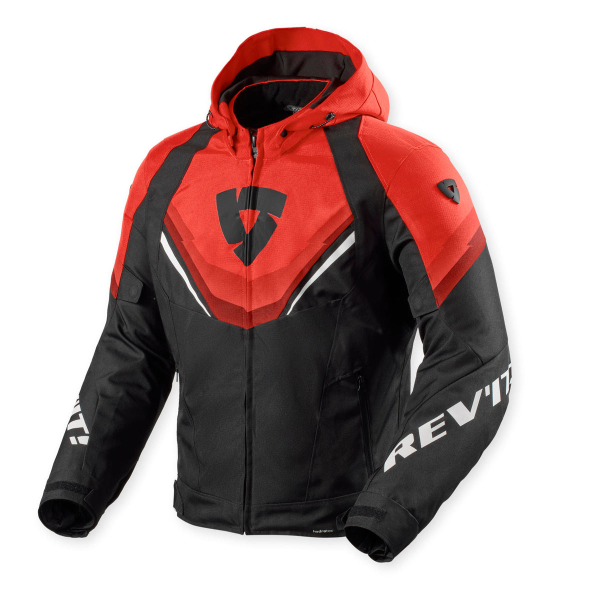 Revit Quantum 3 H2O Textile Jacket Black / Red FREE UK Delivery, FREE 365 Day Returns - Moto Central
