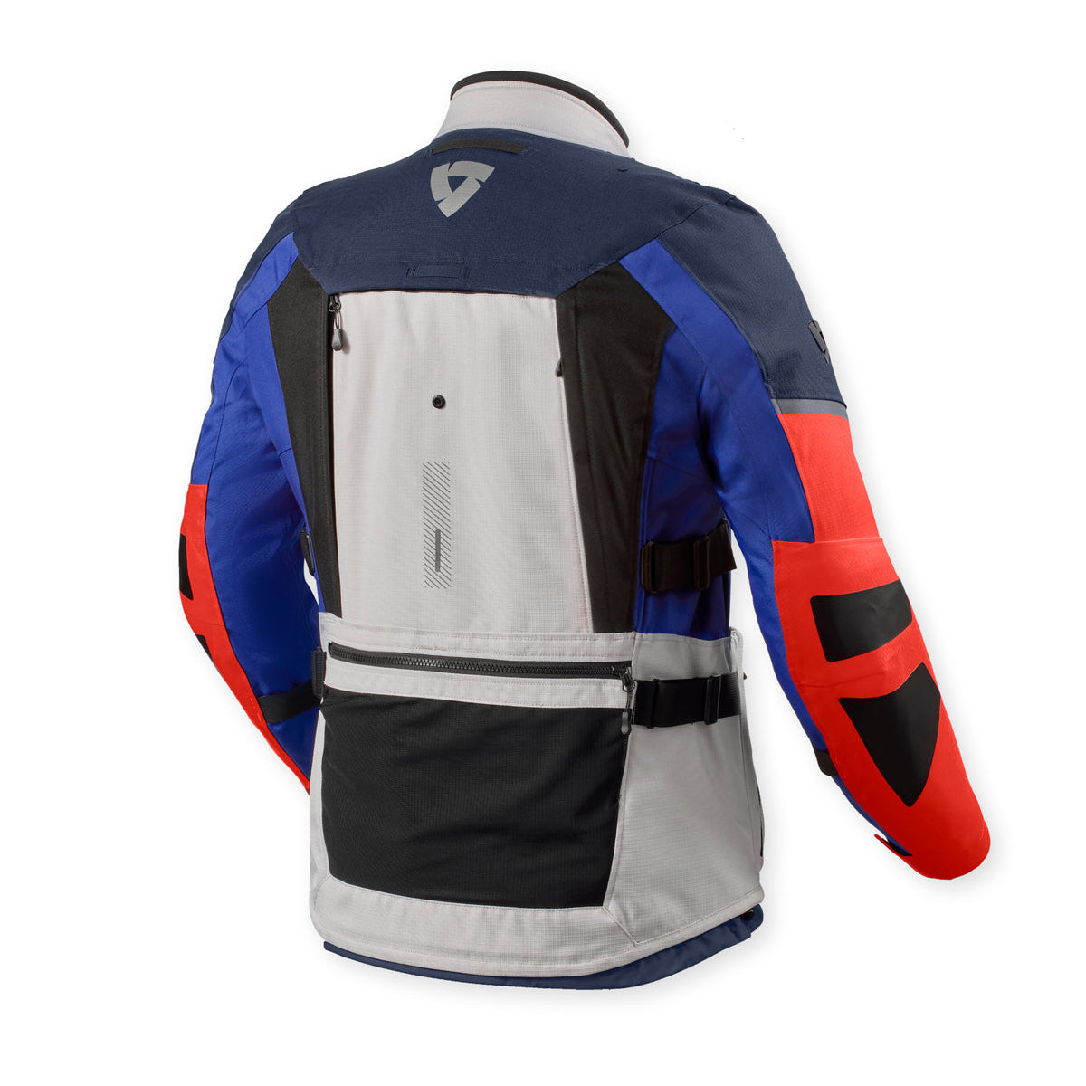 Revit Sand 5 H2O Textile Jacket Silver / Blue FREE UK Delivery, FREE 365 Day Returns - Moto Central