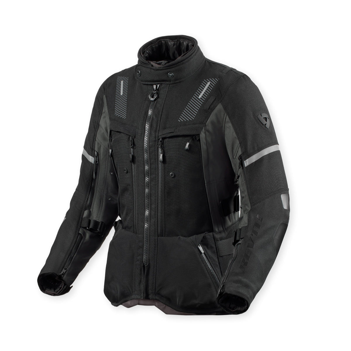Revit Sand 5 H2O Ladies Textile Jacket Black / Anthracite FREE UK Delivery, FREE 365 Day Returns - Moto Central