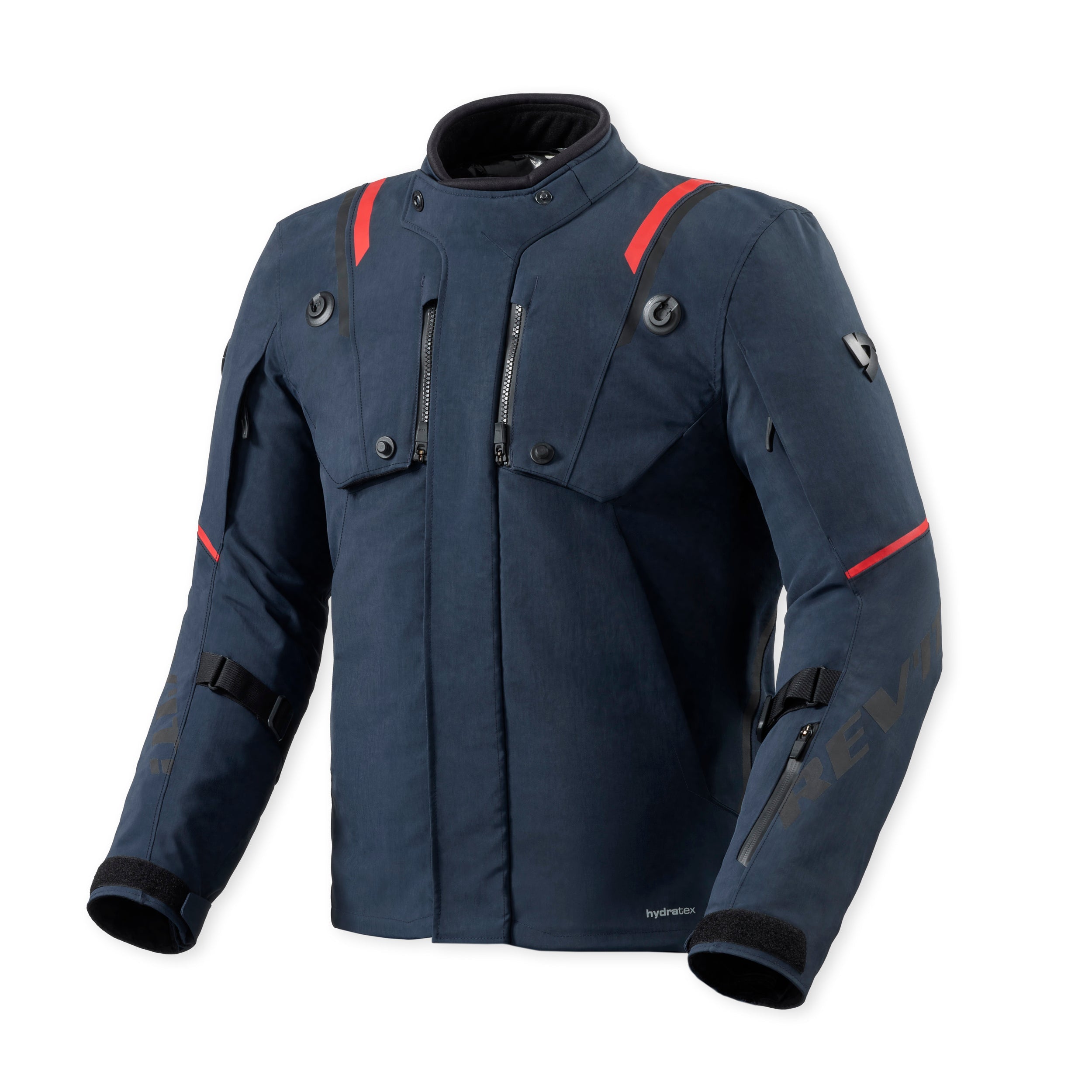 Revit Fractal H2O Textile Jacket Dark Blue