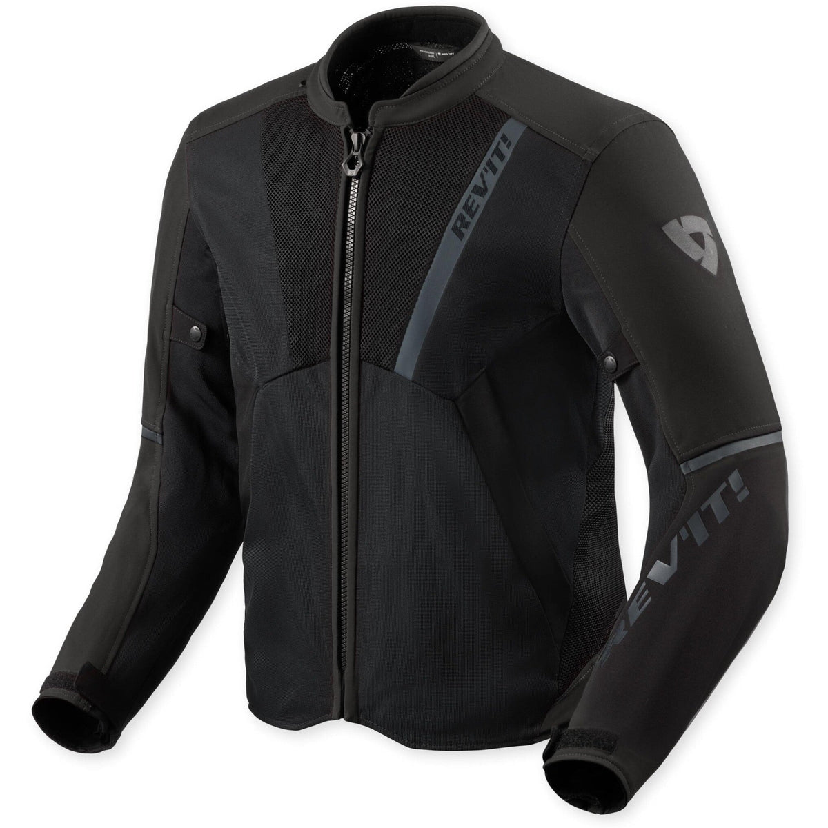 Revit GT-R 4 Air Textile Jacket Black front view