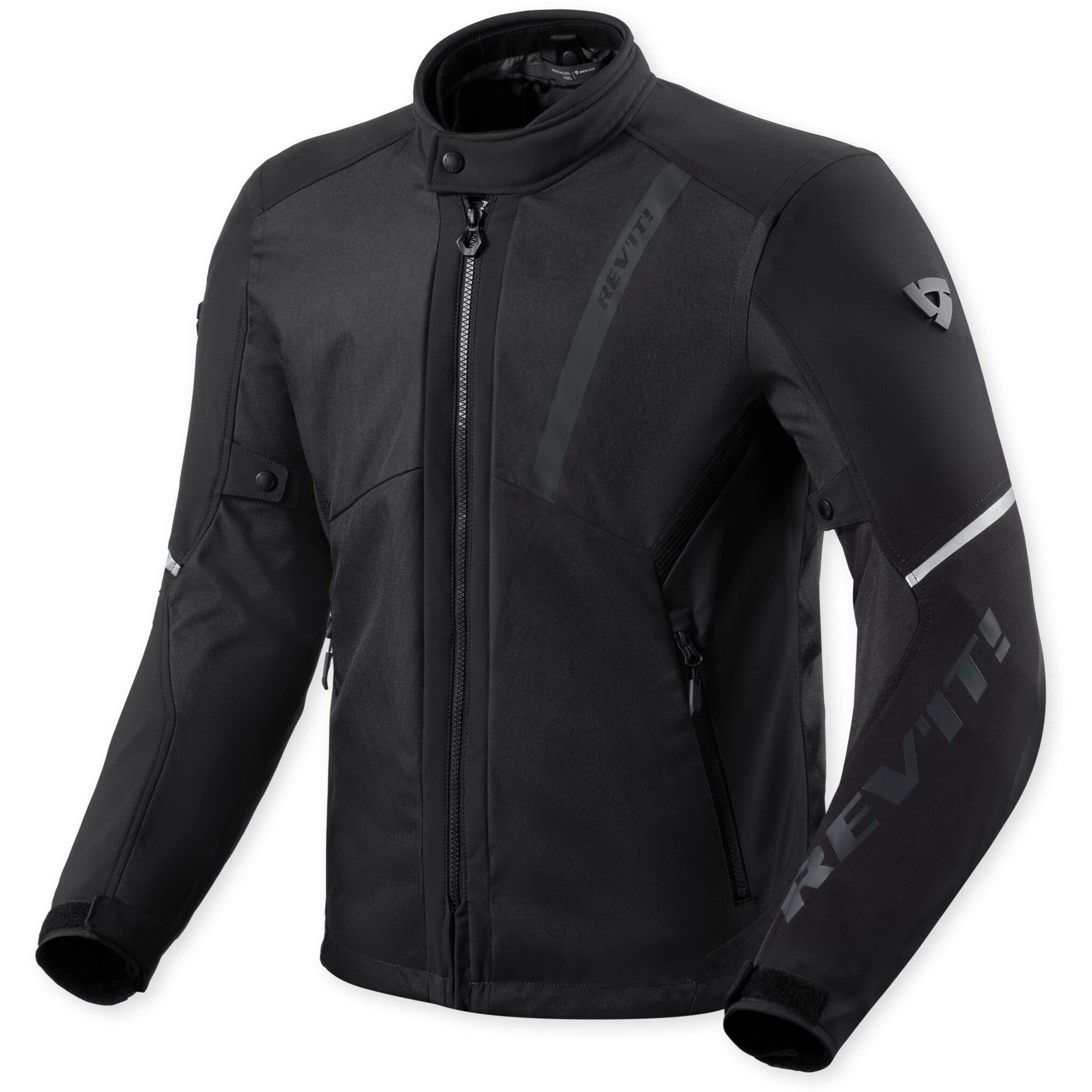 Revit Venator H2O Textile Jacket Black front view
