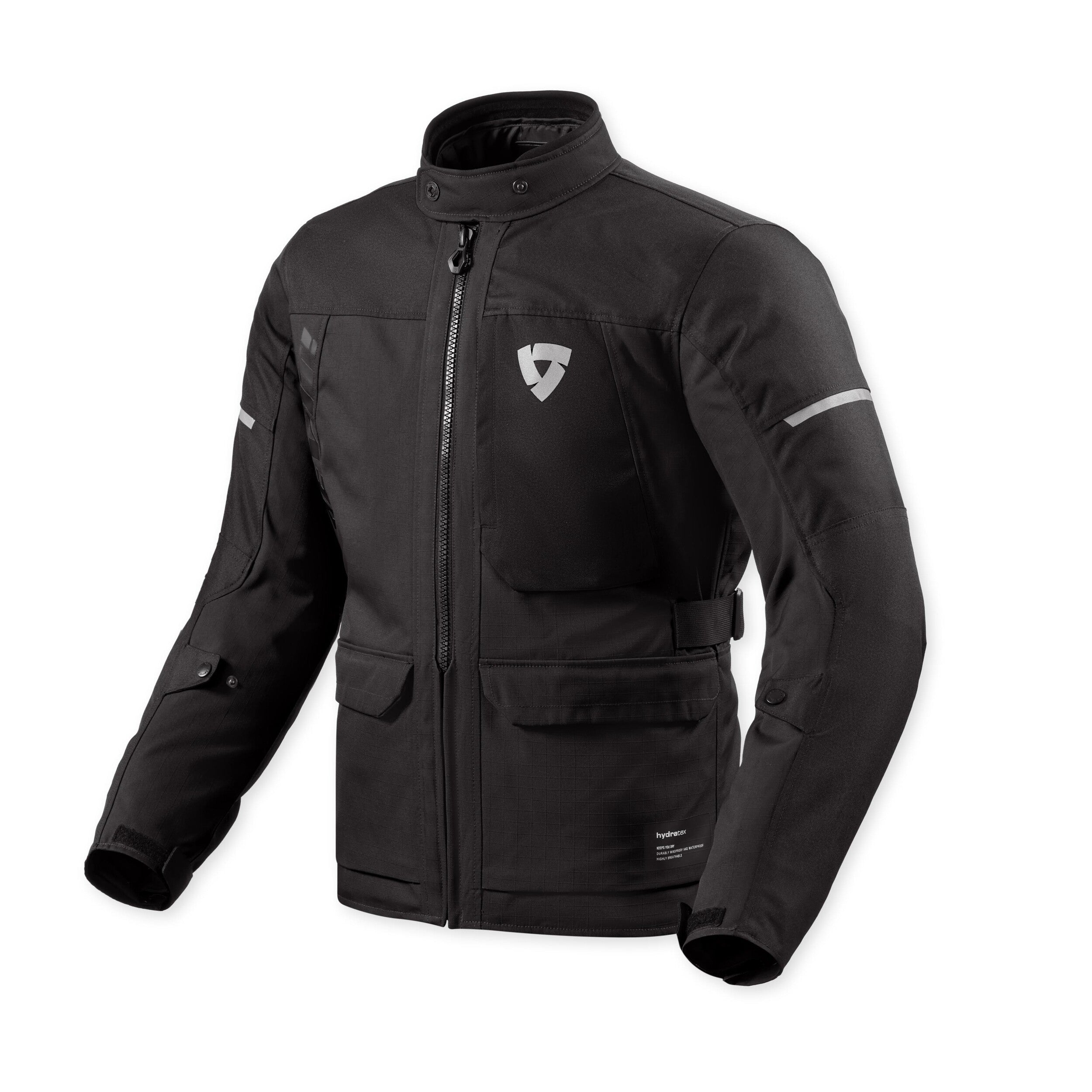 Revit Convergent H2O Textile Jacket Black front view