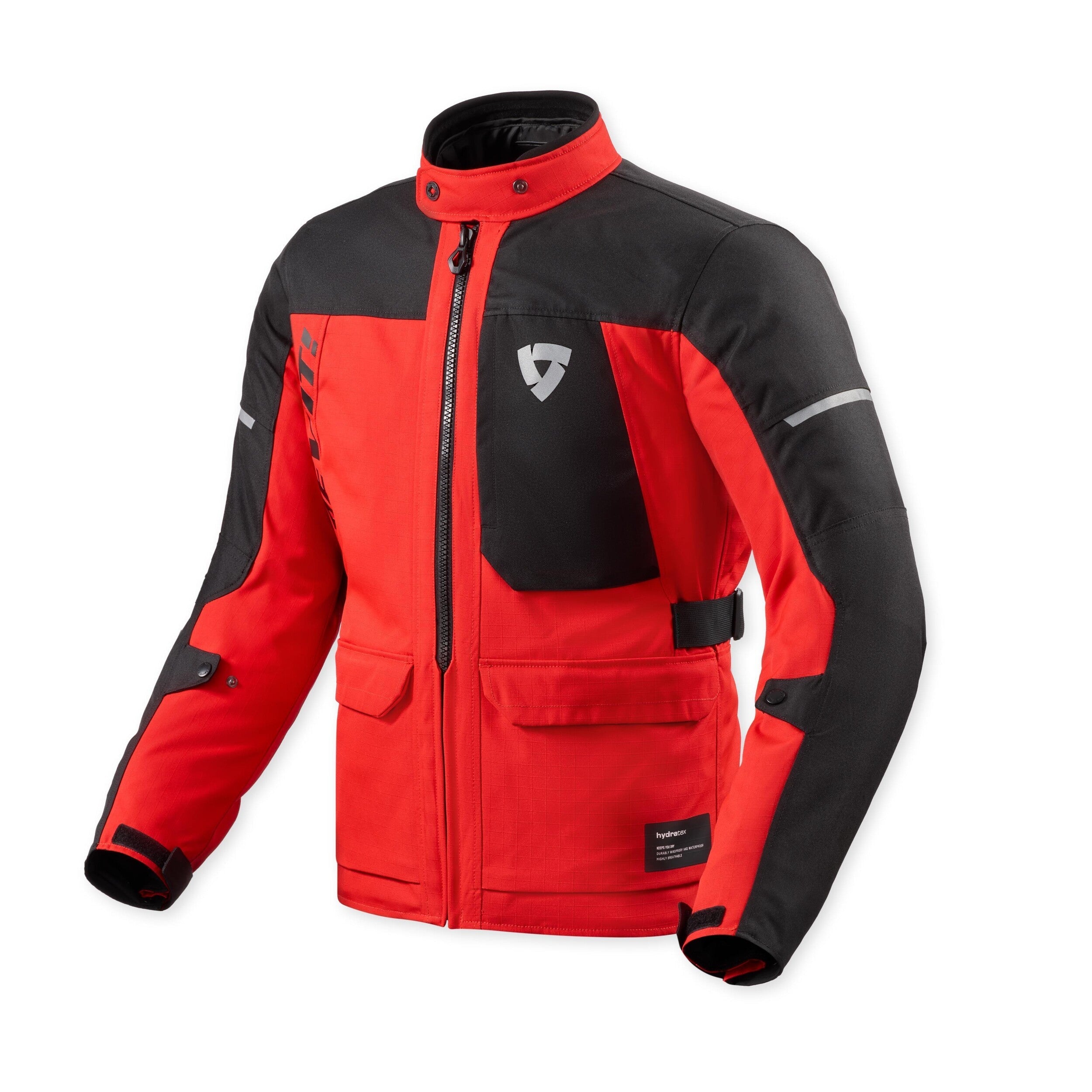 Revit Convergent H2O Textile Jacket Red / Black front view