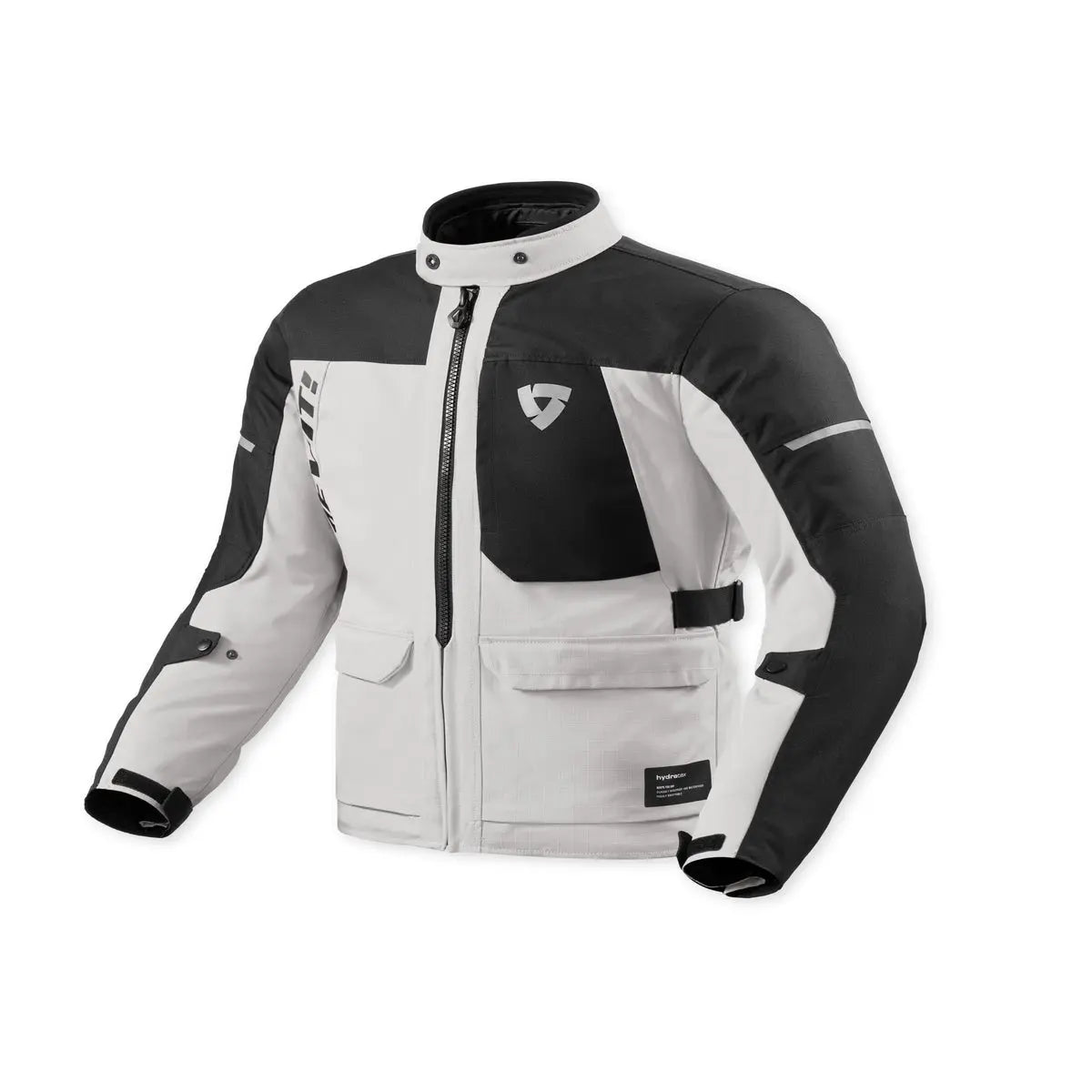 Revit Convergent H2O Textile Jacket Silver / Black FREE UK Delivery, FREE 365 Day Returns | Moto Central