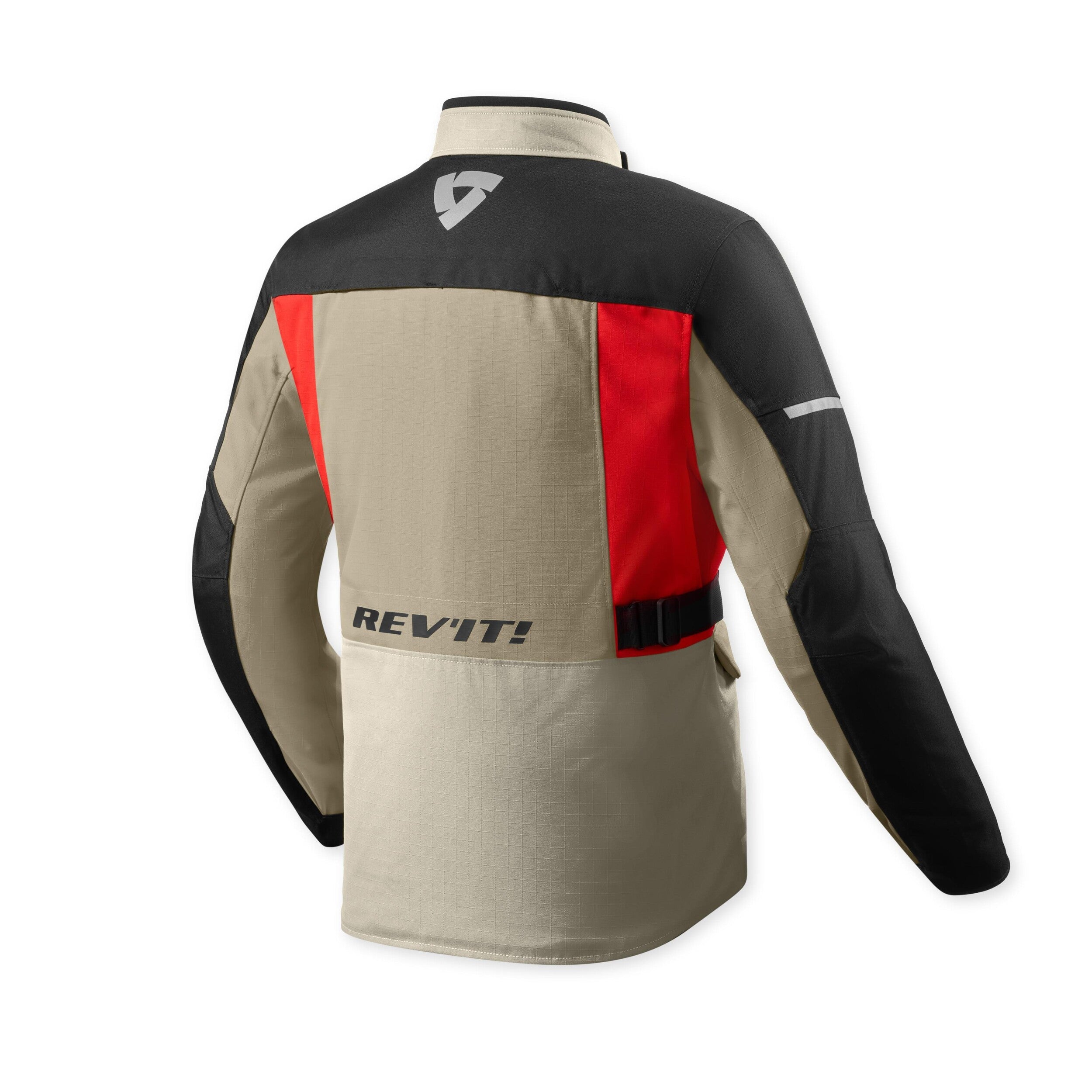 Revit Convergent H2O Textile Jacket Sand / Red back view