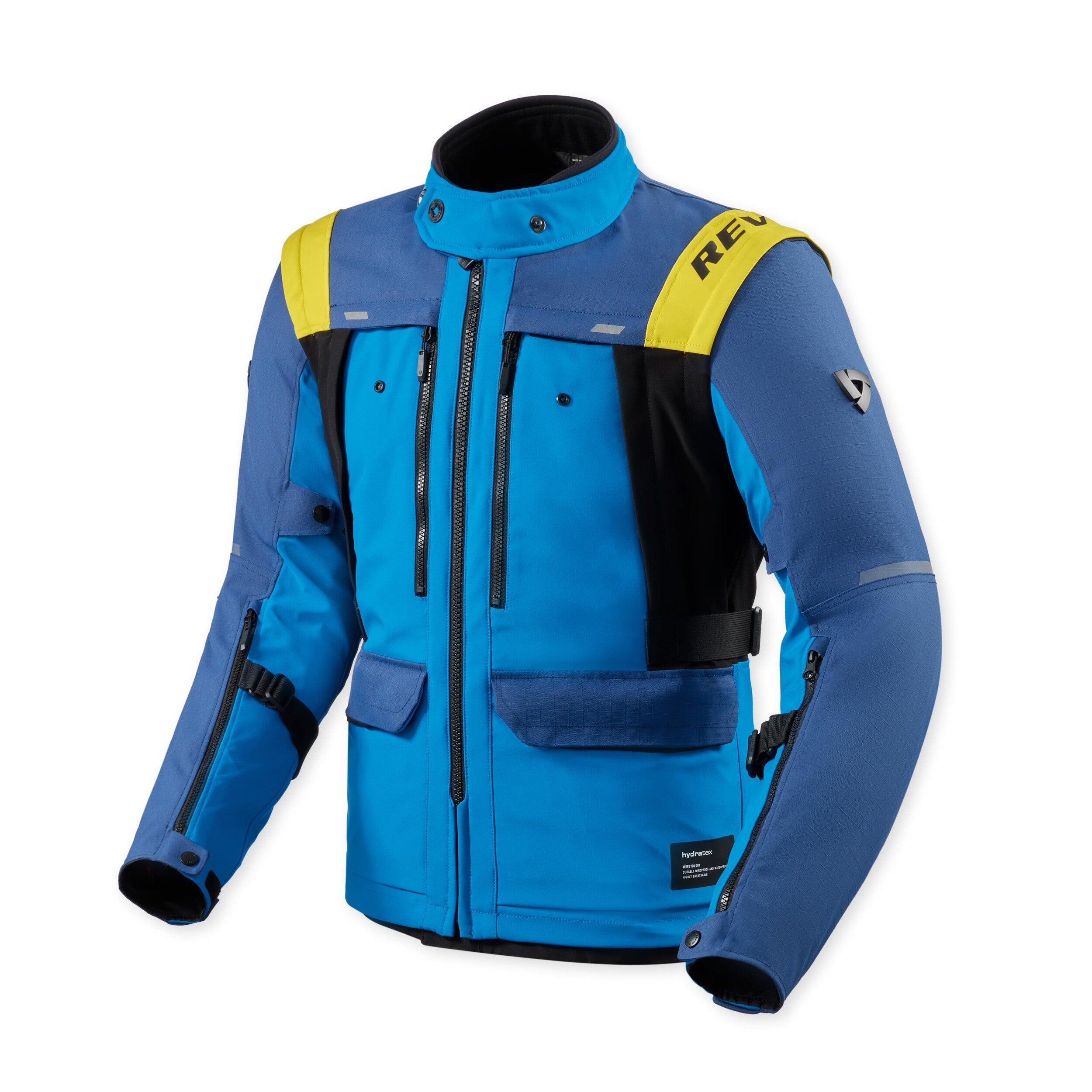 Revit Offtrack 3 H2O Textile Jacket Blue / Blue front view