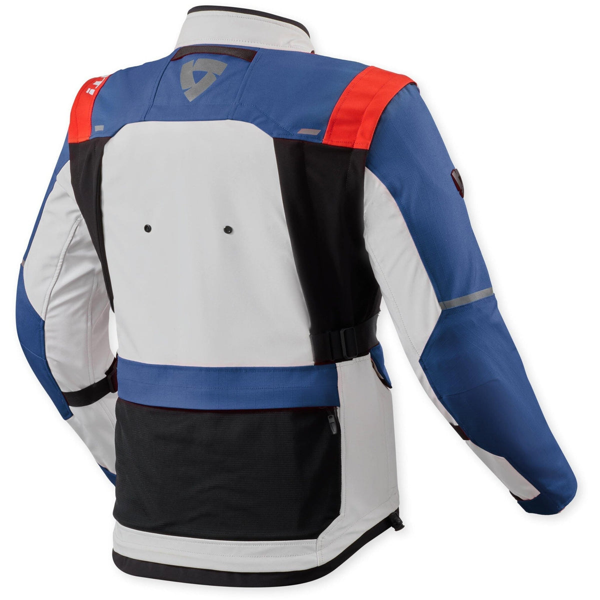 Revit Offtrack 3 H2O Textile Jacket Blue / Silver back view