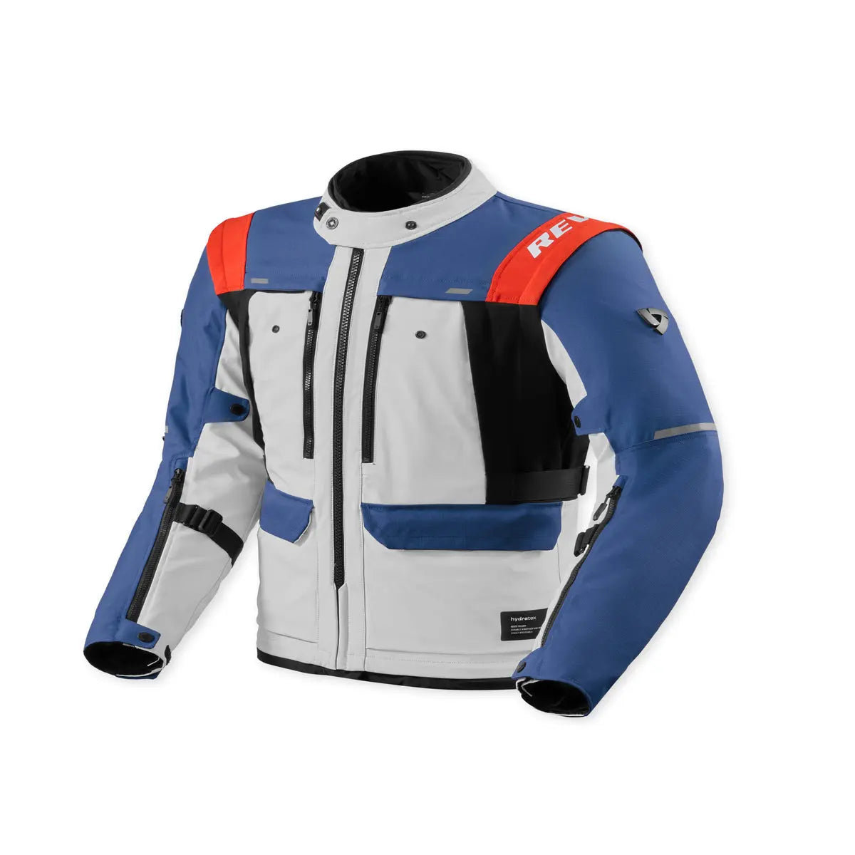 Revit Offtrack 3 H2O Textile Jacket Blue / Silver FREE UK Delivery, FREE 365 Day Returns | Moto Central