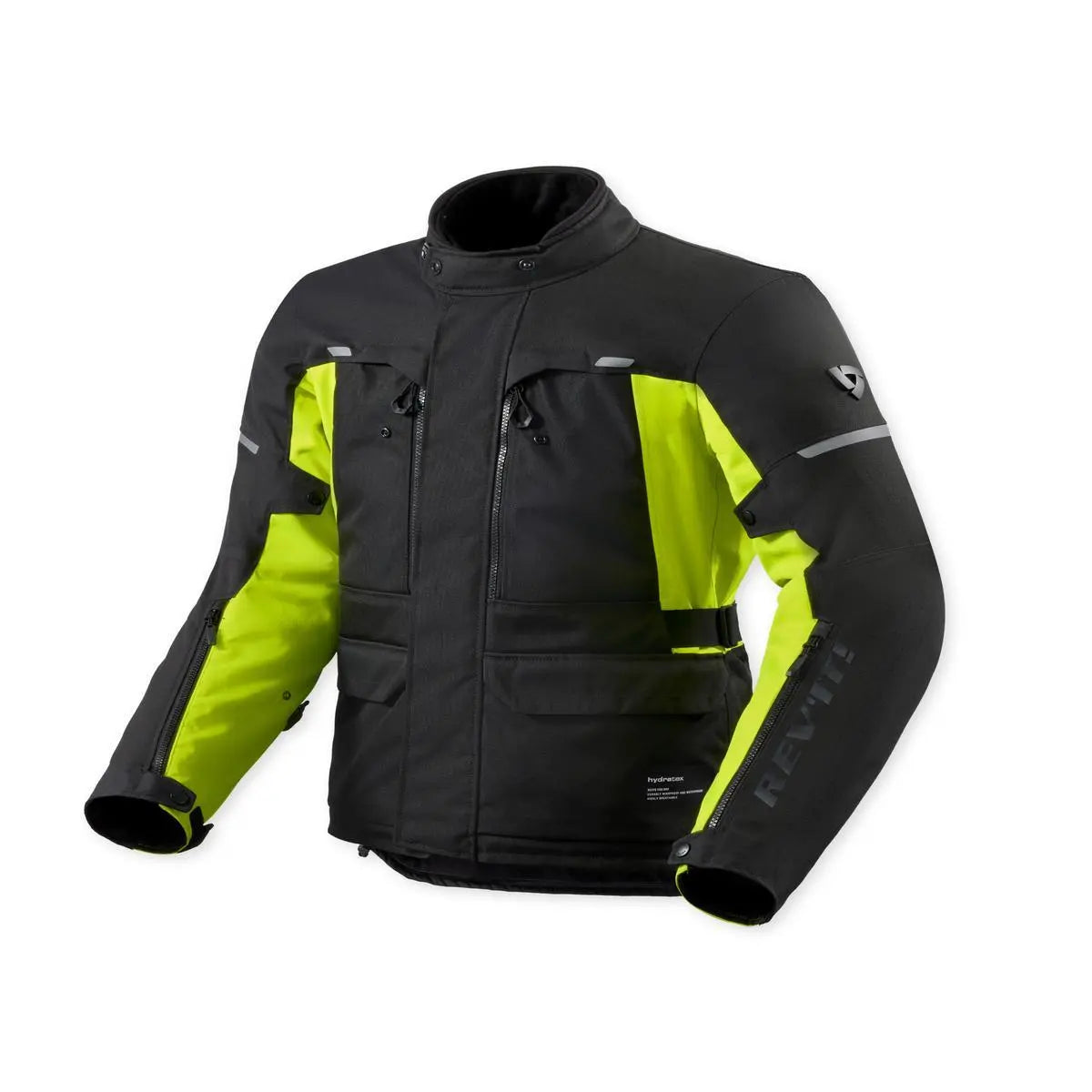 Revit Outback 5 H2O Textile Jacket Black / Neon Yellow FREE UK Delivery, FREE 365 Day Returns | Moto Central