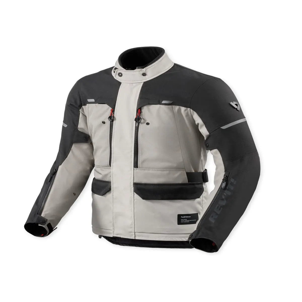 Revit Outback 5 H2O Textile Jacket Silver / Black FREE UK Delivery, FREE 365 Day Returns | Moto Central