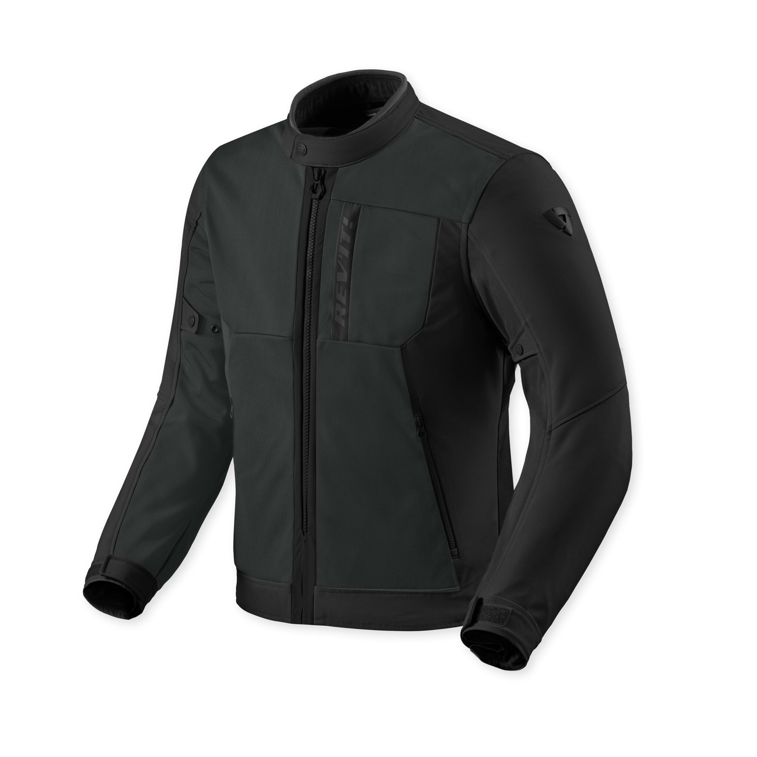 Revit Highcrest H2O Textile Jacket Black front view