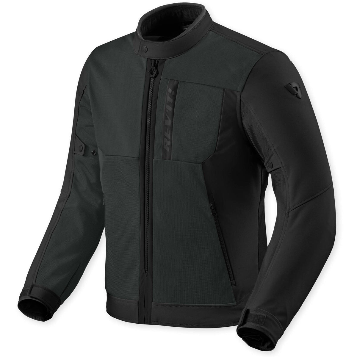 Revit Highcrest H2O Textile Jacket Black front view