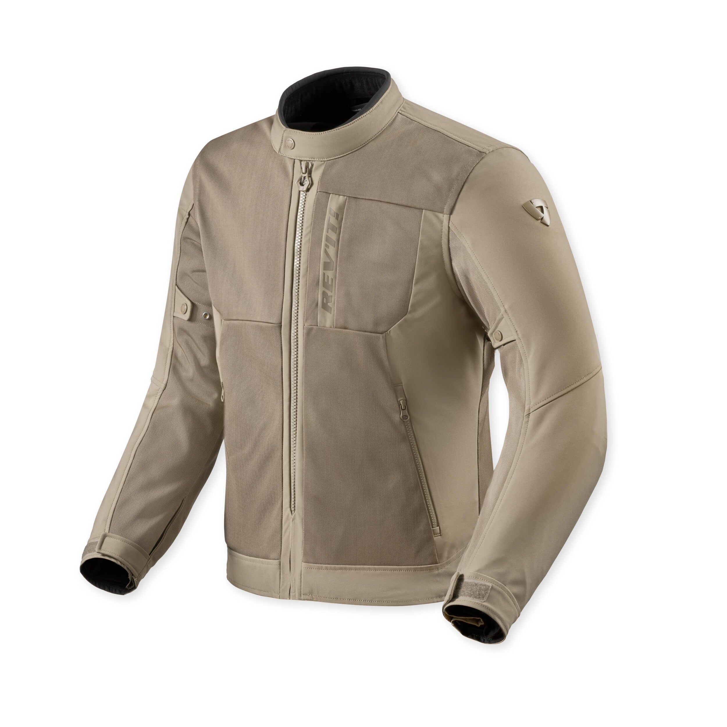 Revit Highcrest H2O Textile Jacket Sand front view