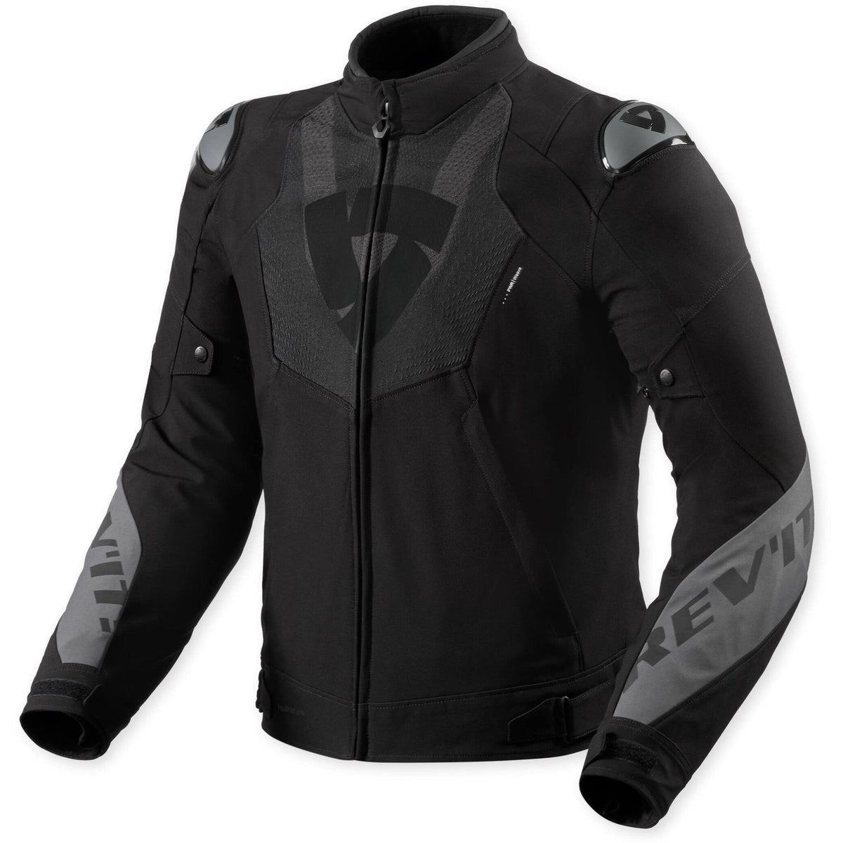 Revit Hyperspeed 3 H2O Textile Jacket Black / Grey front view