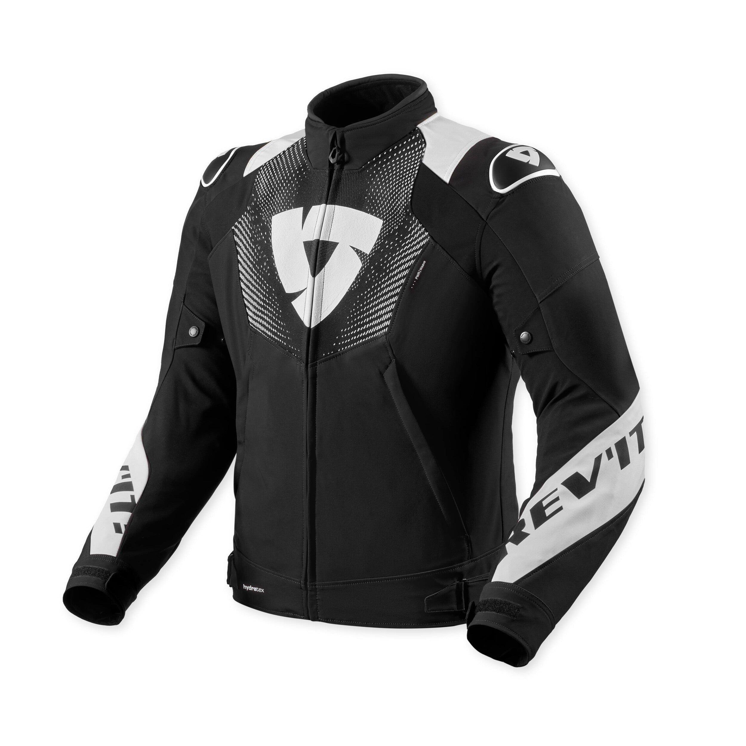 Revit Hyperspeed 3 H2O Textile Jacket Black / White front view