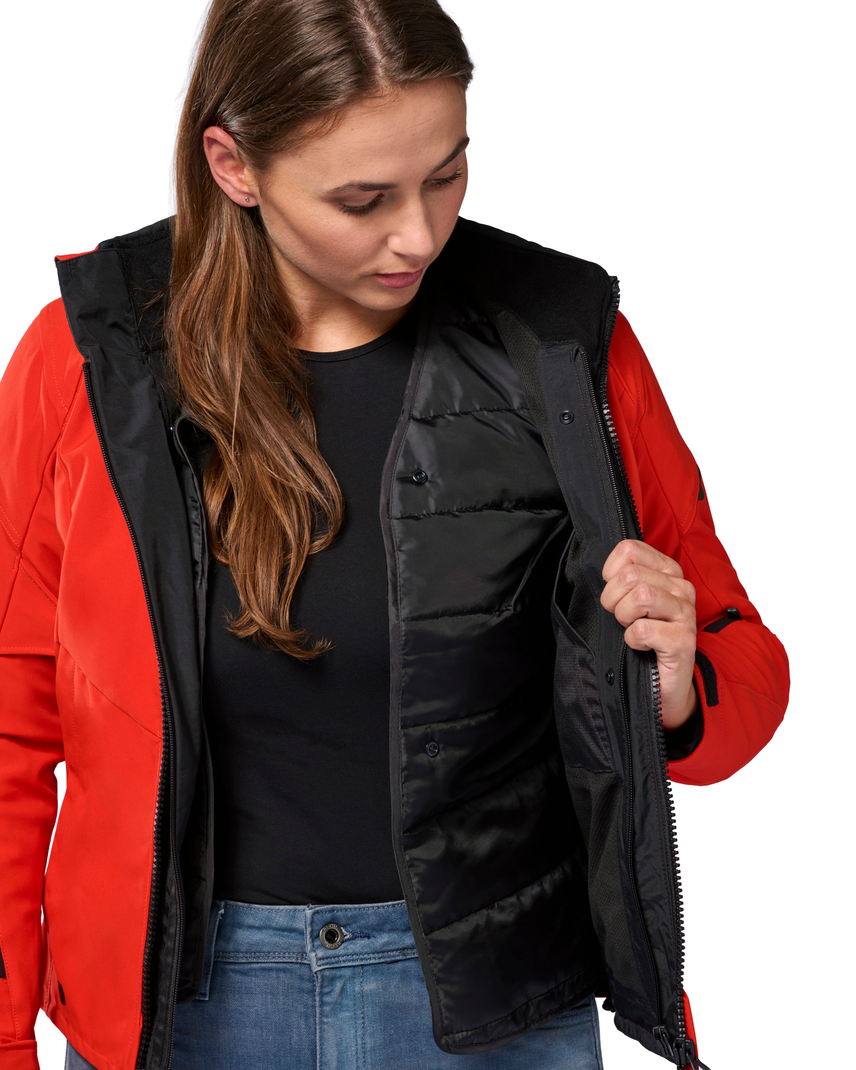 Revit Afterburn 2 H2O Ladies Textile Jacket Red