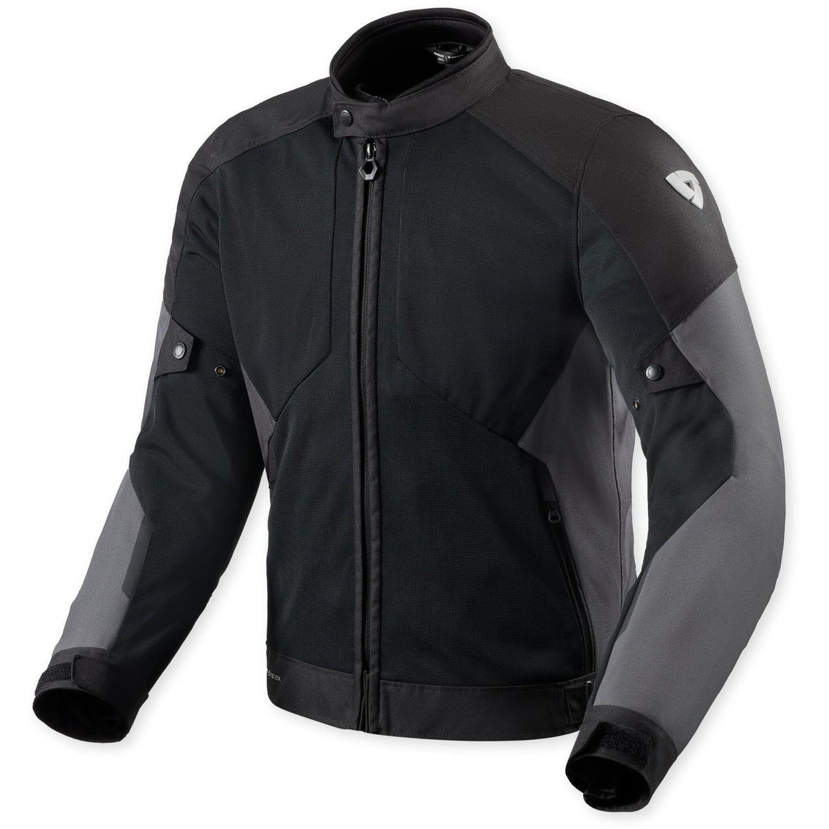 Revit Torque 3 H2O Textile Jacket Black / Anthracite front view