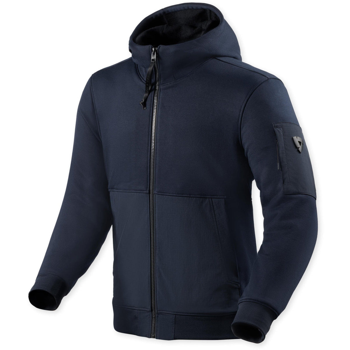 Revit Oakwood Hoodie Dark Blue front view