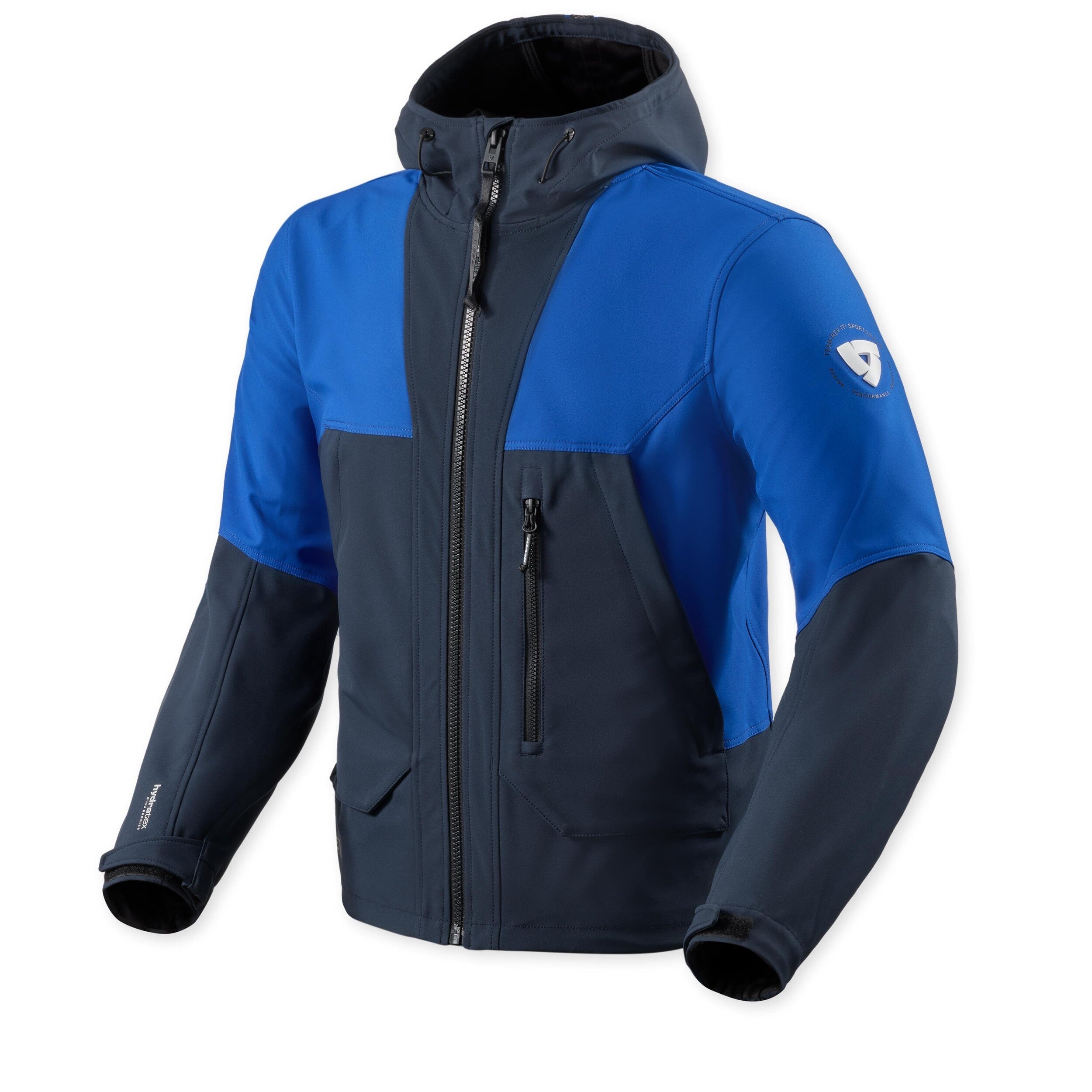 Revit Boson Textile Jacket Blue / Blue front view